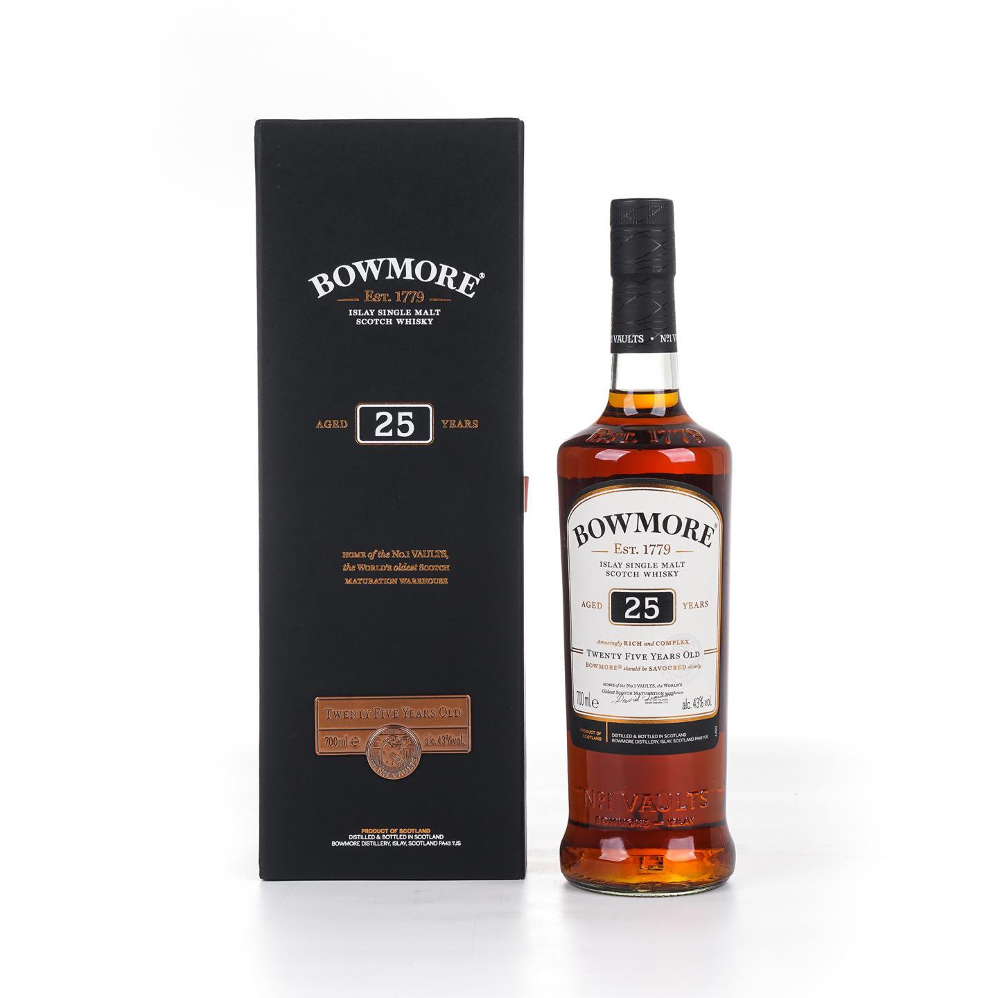 Bowmore 波摩 25年 单麦 礼盒