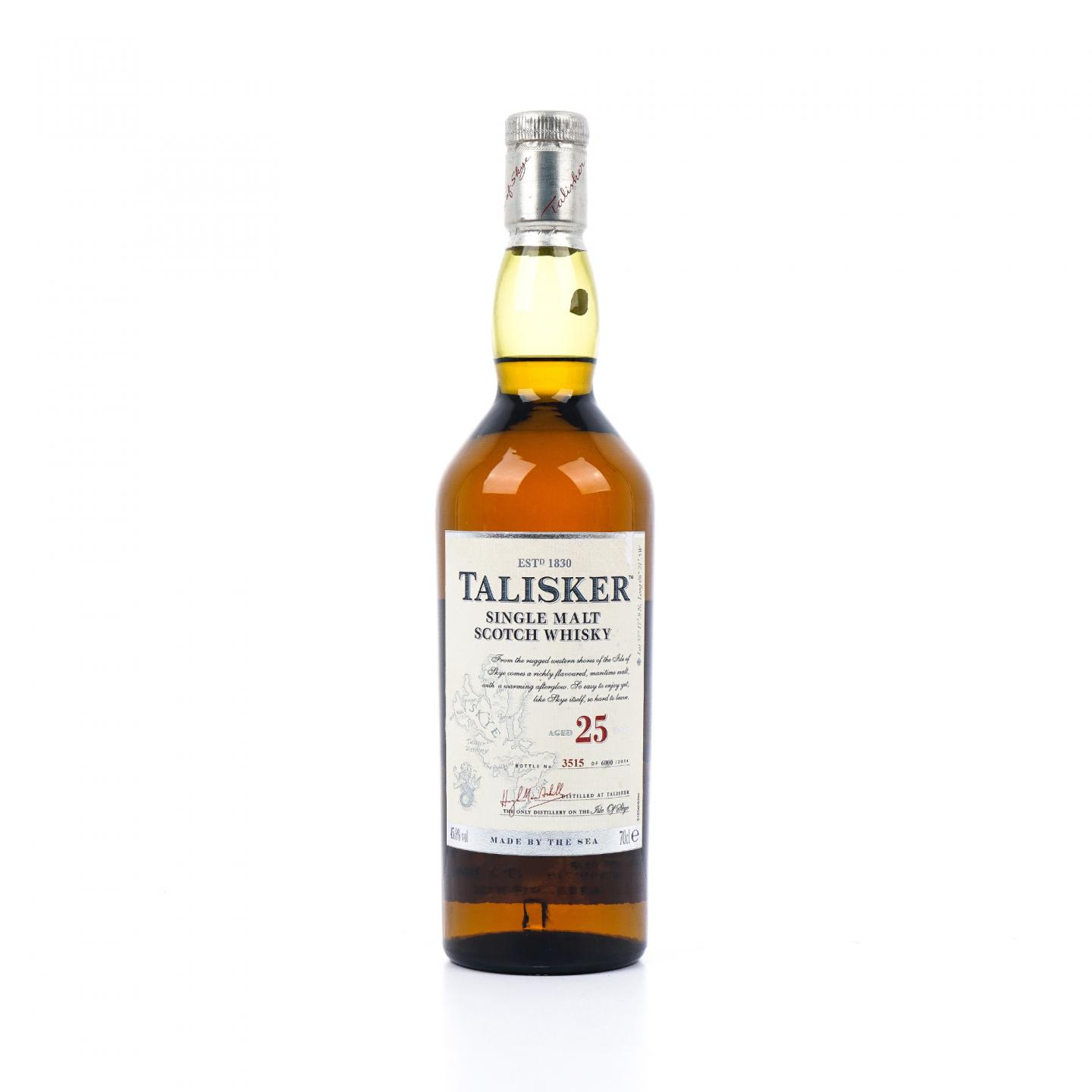 Talisker 泰斯卡 25年 2014版