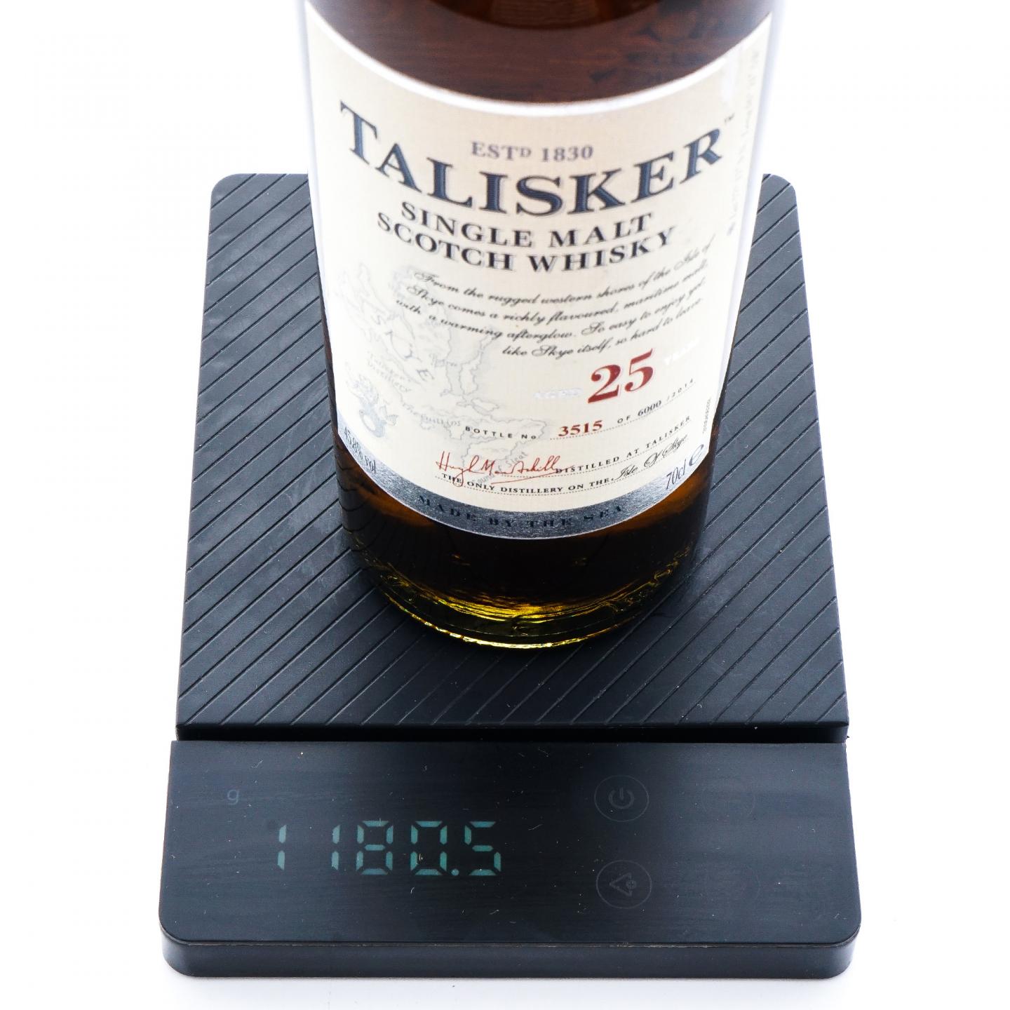 Talisker 泰斯卡 25年 2014版