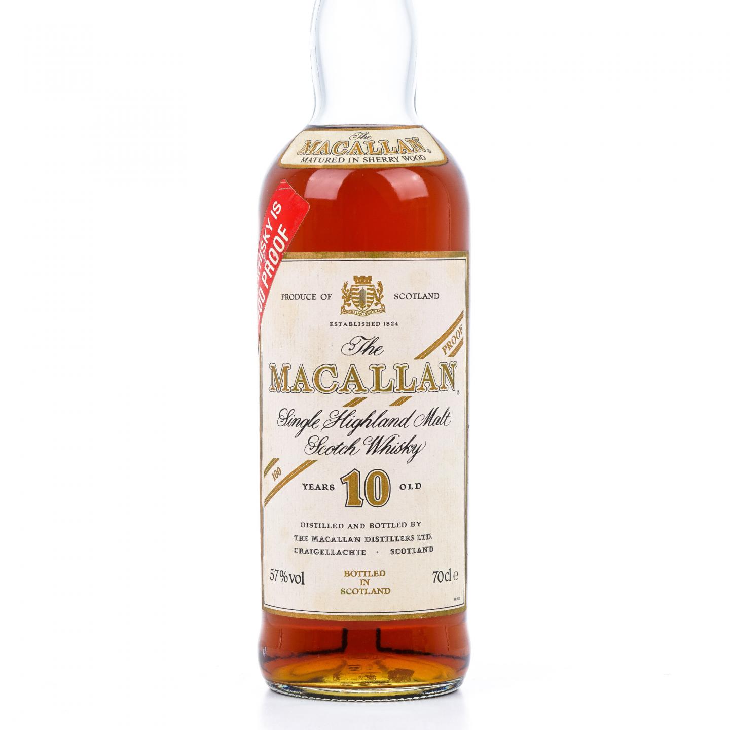 Macallan 麦卡伦 10年 雪莉桶 100°Proof