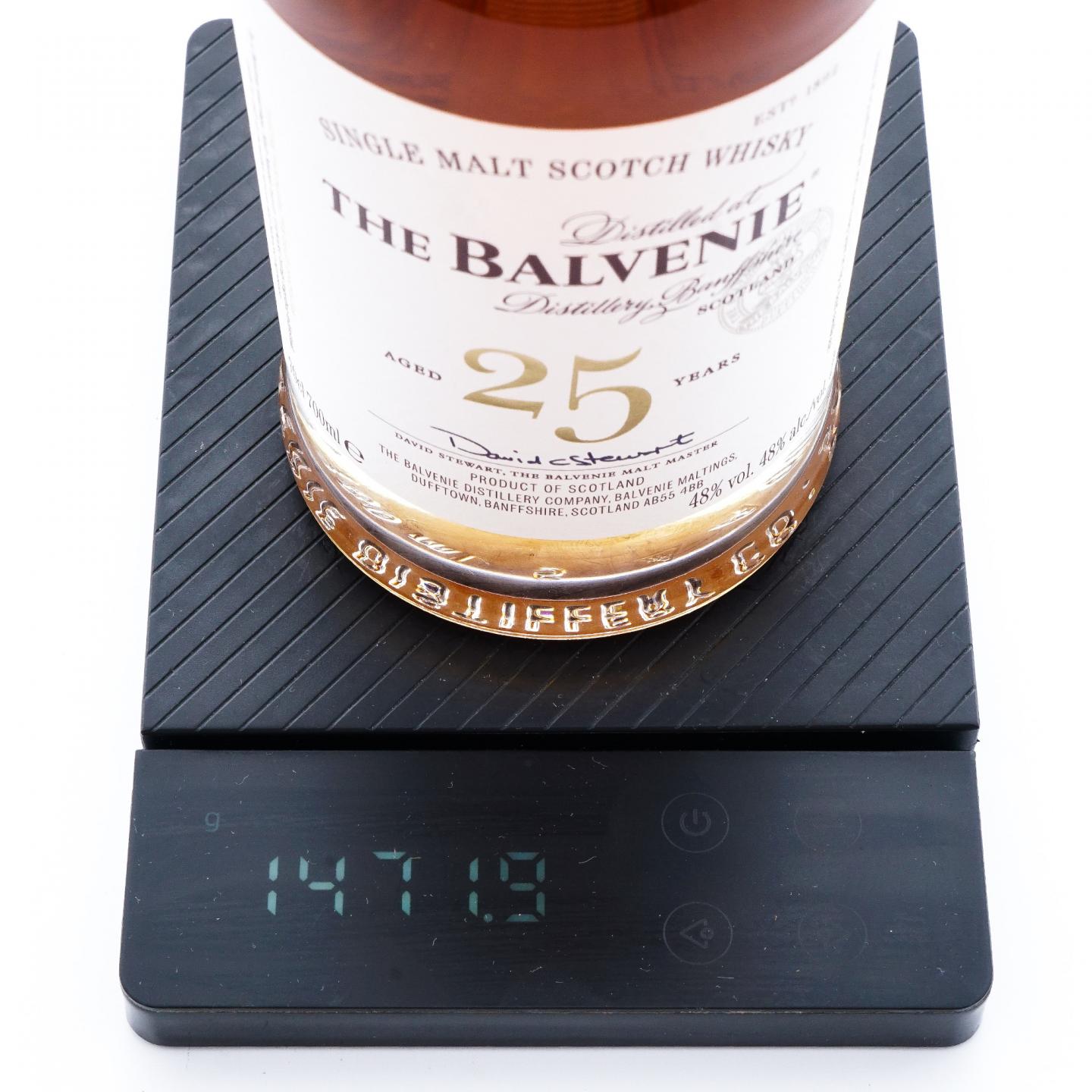 Balvenie 百富 25年 圆筒礼盒 行货