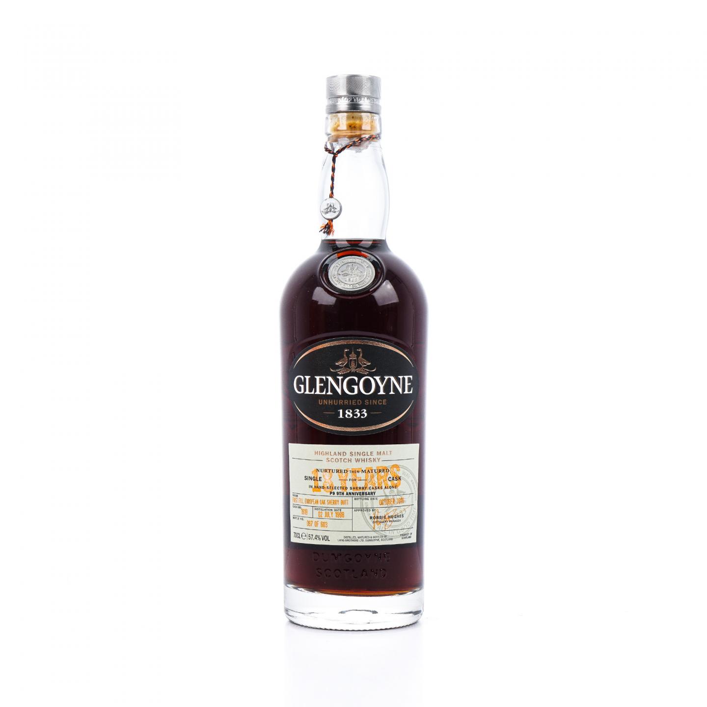 Glengoyne 格兰哥尼 18年 1998-2016 雪莉桶#1919