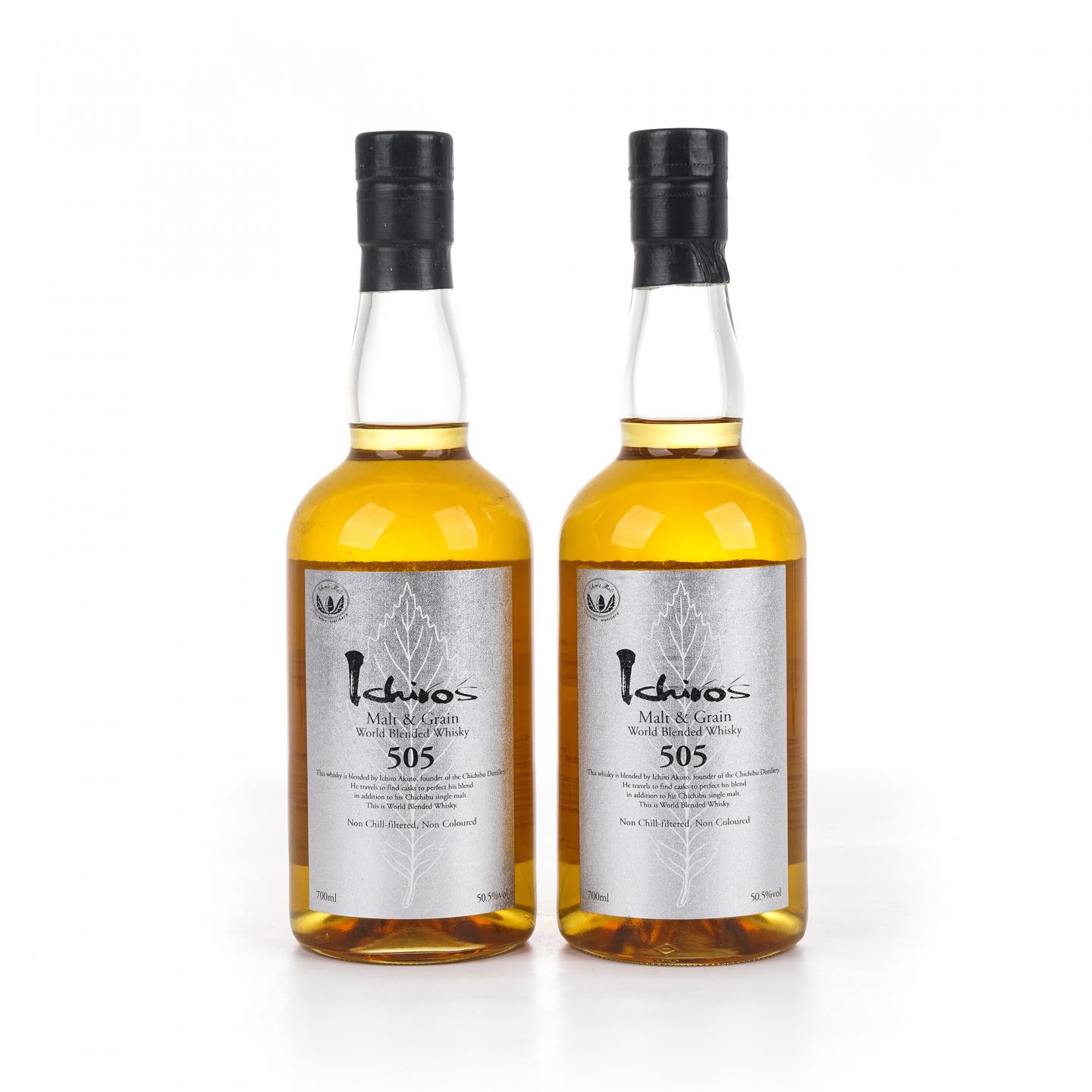 Ichiro’s Malt & Grain 秩父出品 银叶 505 世界调和 2瓶组