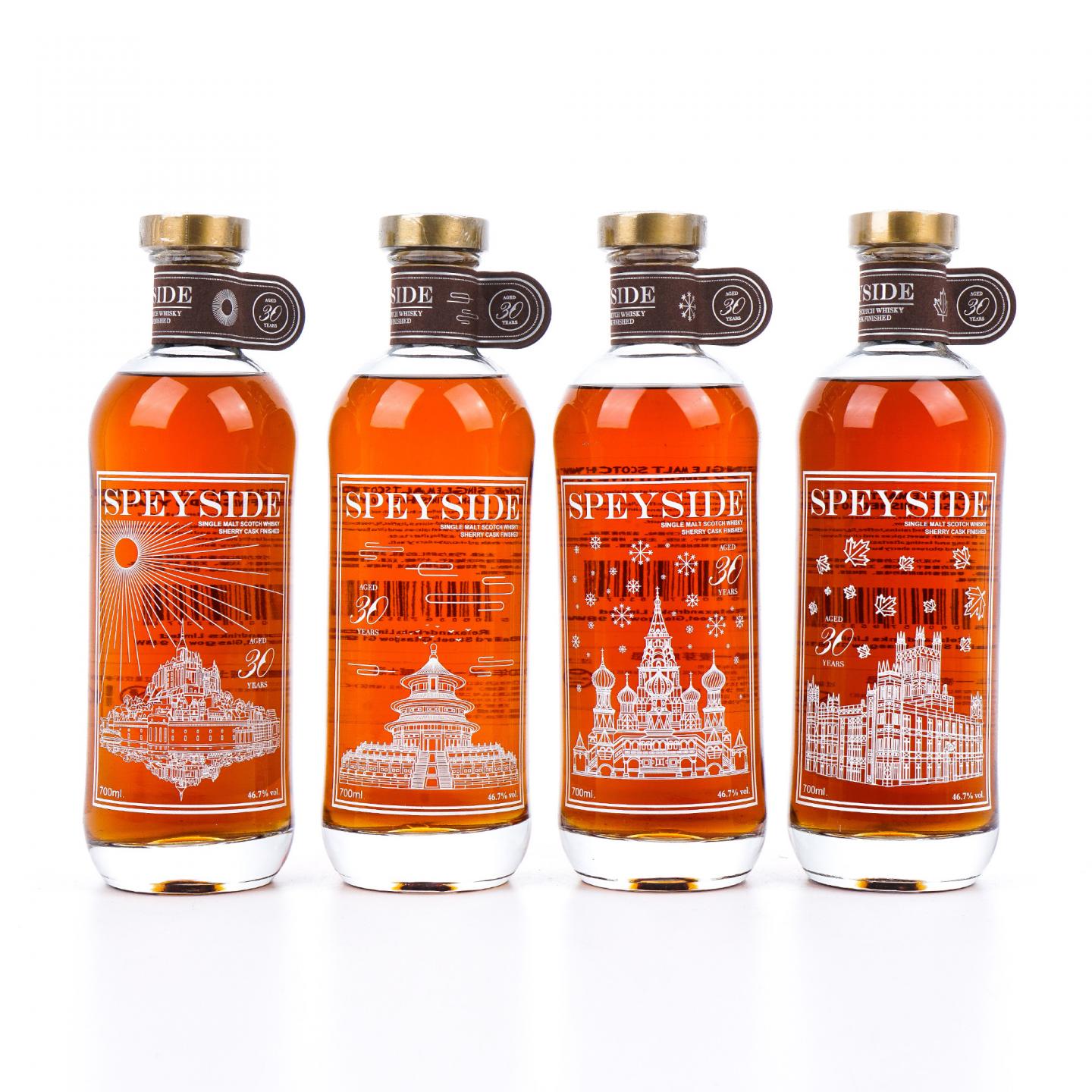 秘密斯佩塞 30年 春夏秋冬全套 700ml*4支组