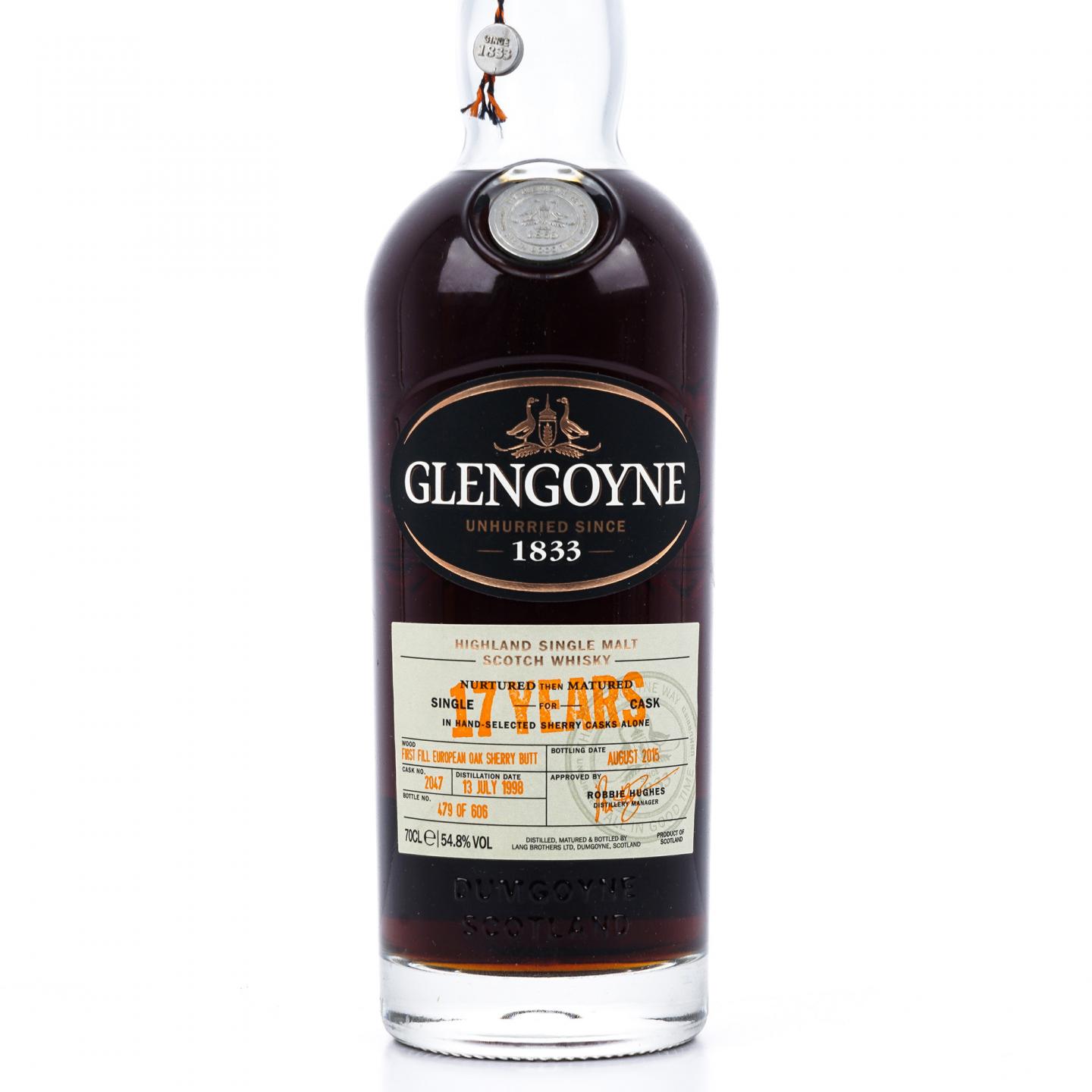 Glengoyne 格兰哥尼 17年 1998-2015 雪莉桶#2047