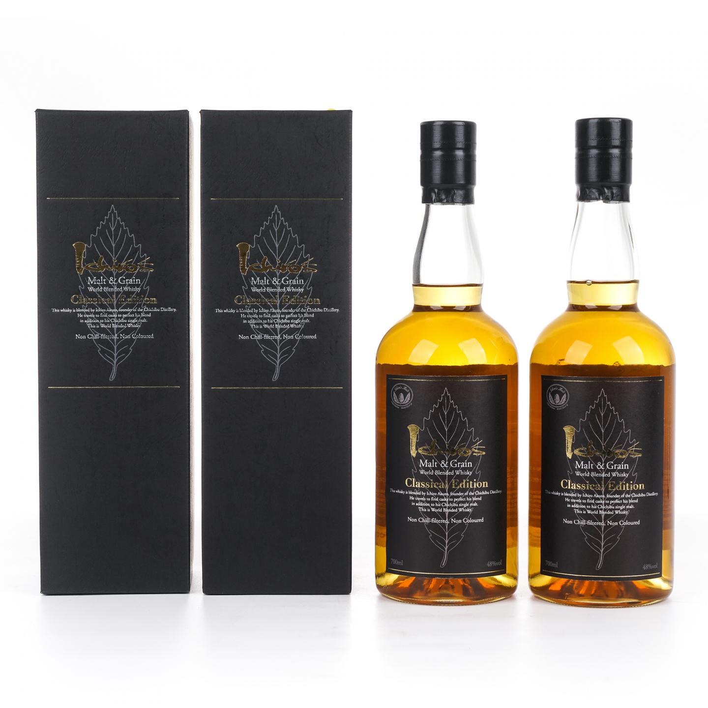 秩父 黑叶 Ichiro’s Malt & Grain Classical Edition 2支组