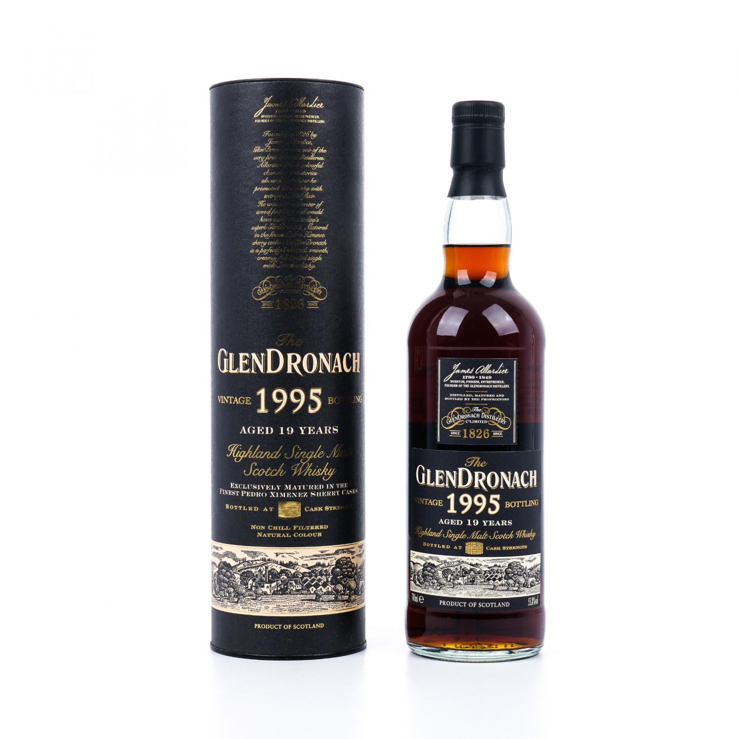 Glendronach 格兰多纳 19年 1995 PX雪莉桶