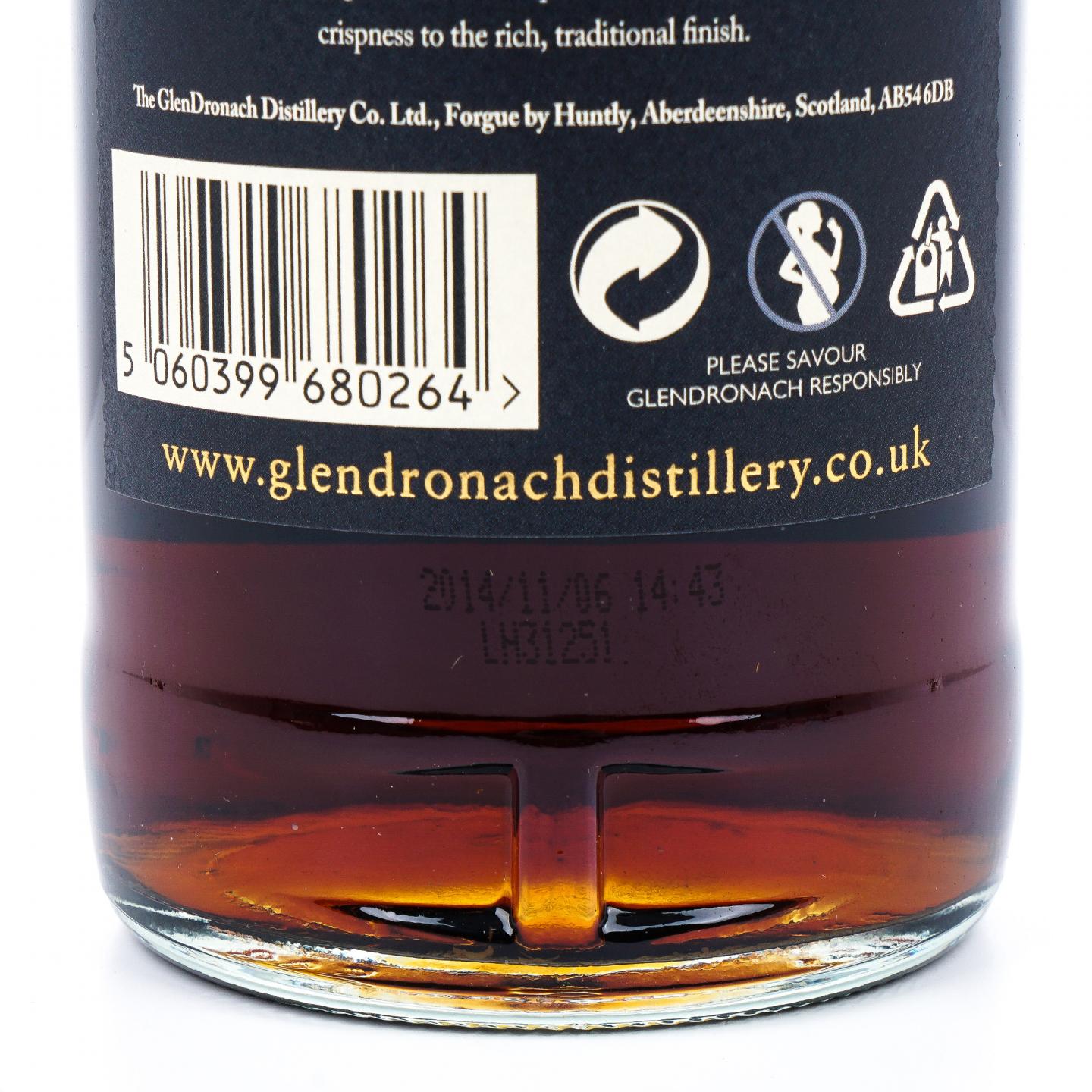 Glendronach 格兰多纳 19年 1995 PX雪莉桶