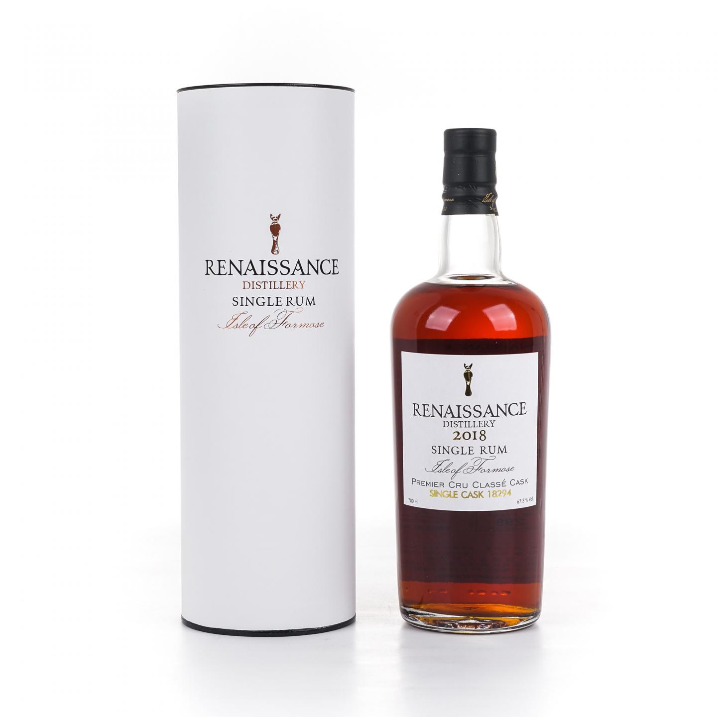 Renaissance 文艺复兴 2018-2024 台湾朗姆酒 单桶#18294 桶强