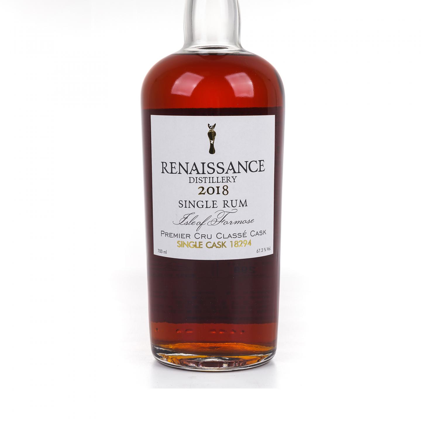 Renaissance 文艺复兴 2018-2024 台湾朗姆酒 单桶#18294 桶强