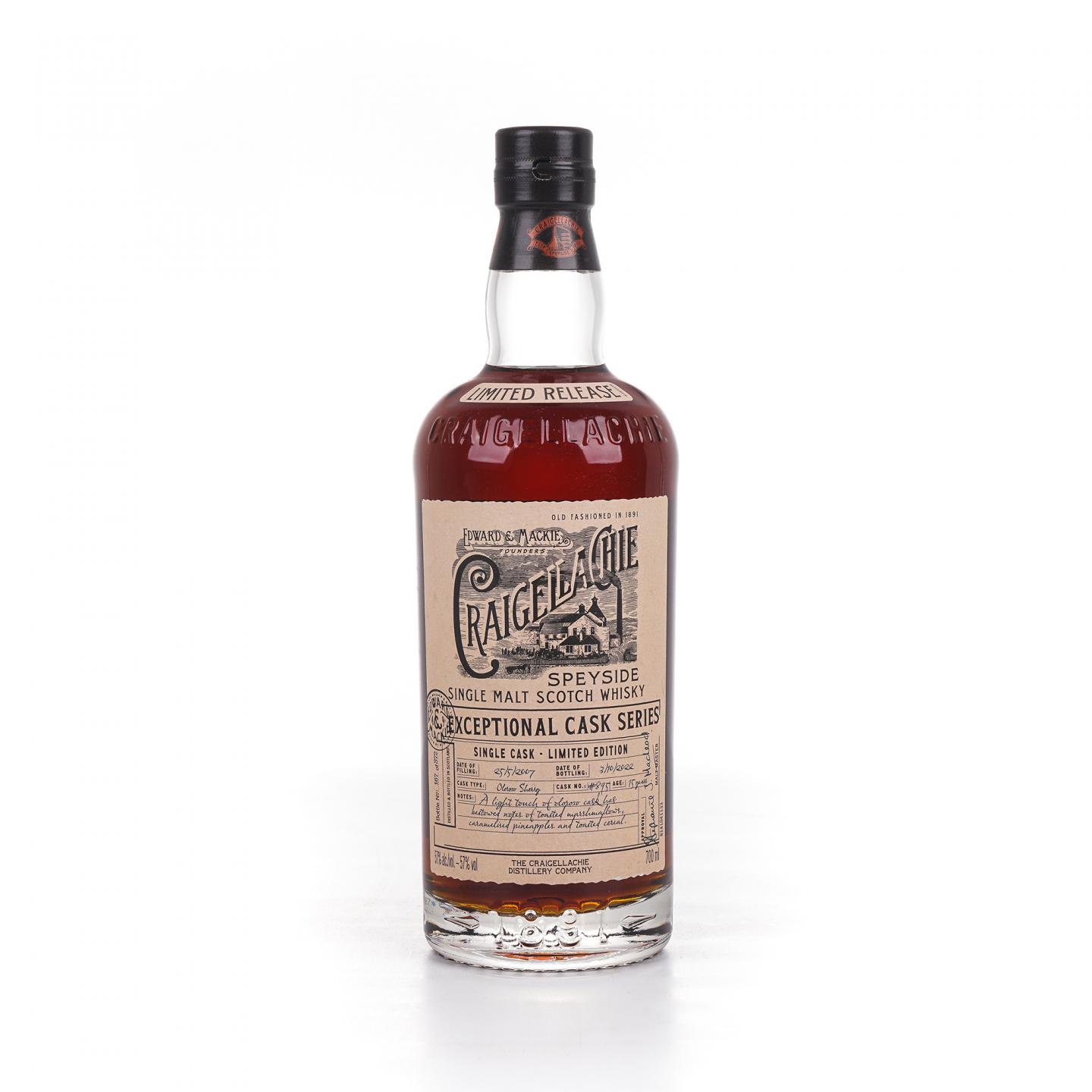 Craigellachie 克莱拉奇 15年 2007-2022 ECS 雪莉单桶#895