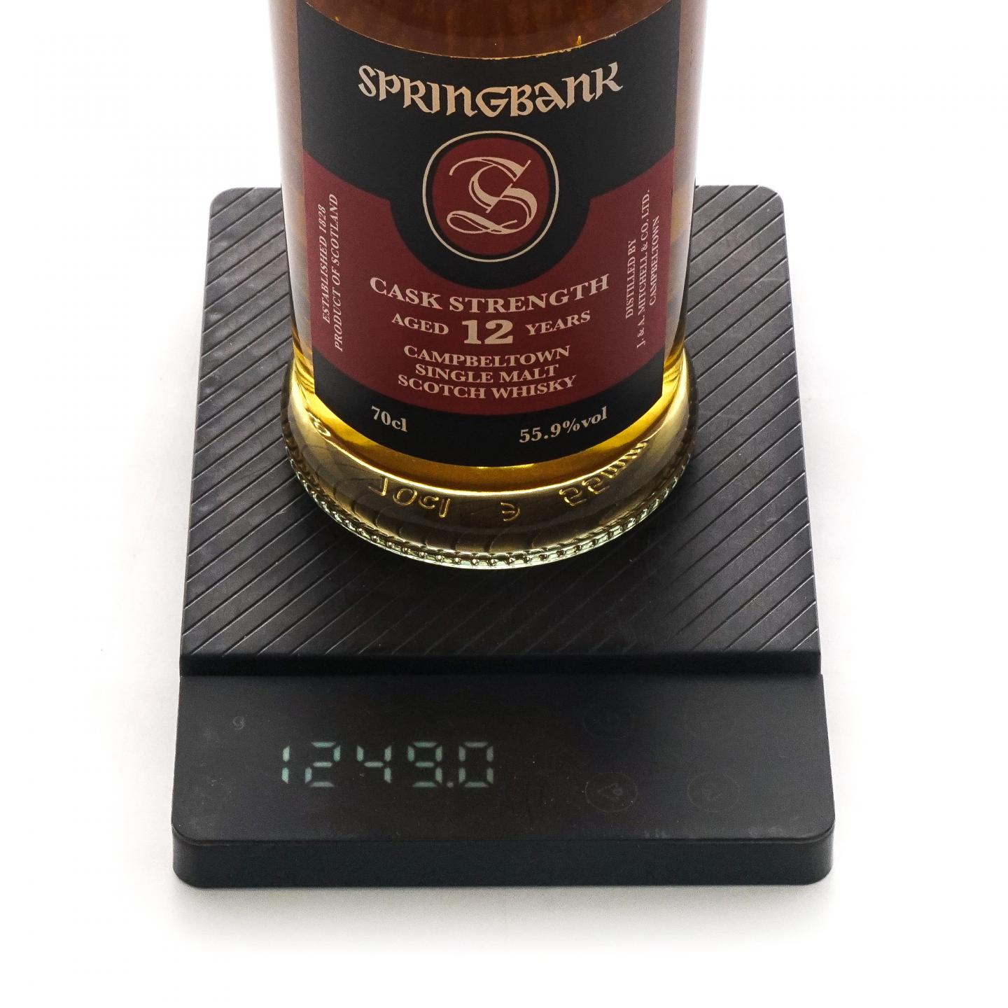 Springbank 云顶 12年 2021 桶强 Batch 23