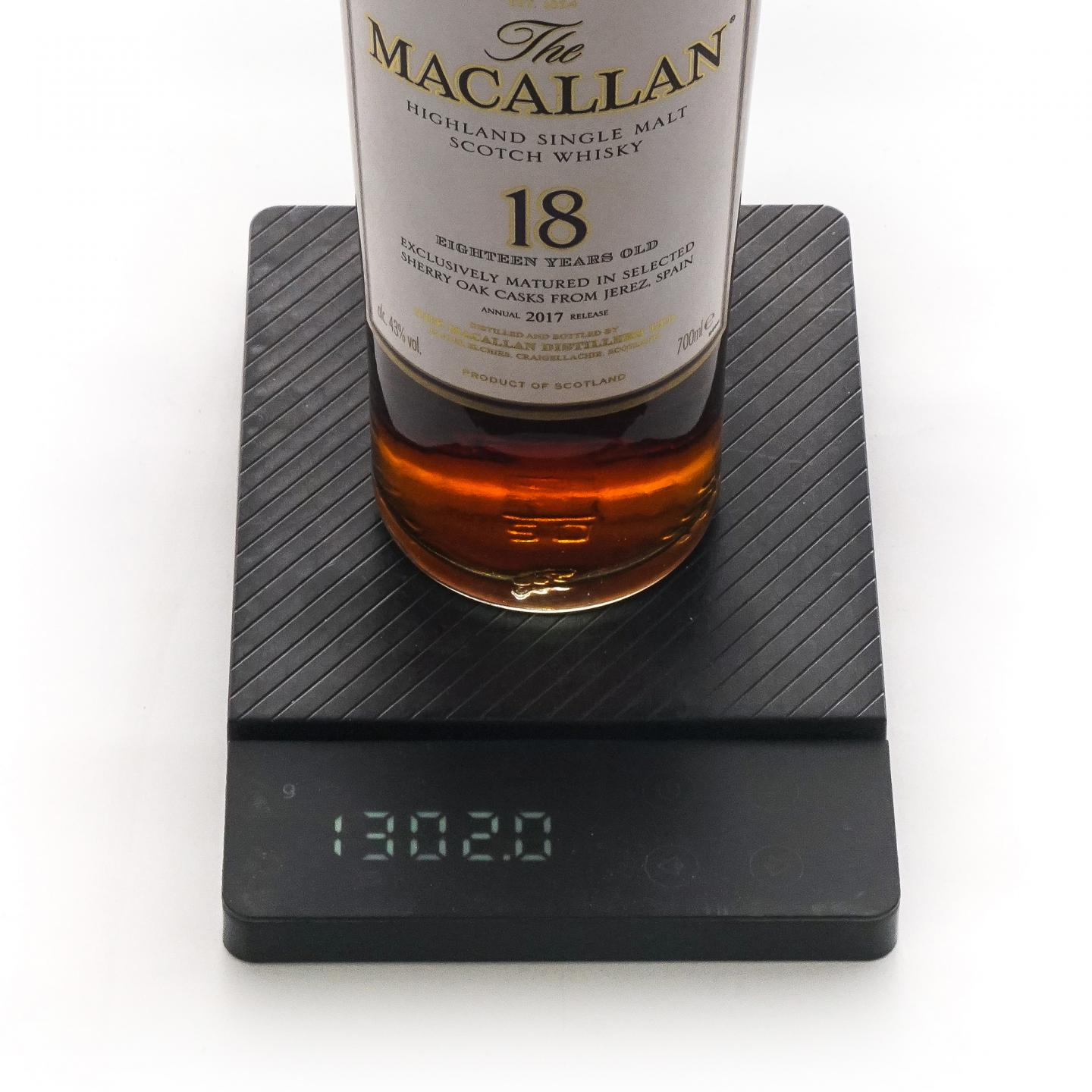Macallan 麦卡伦 18年 2017 雪莉桶
