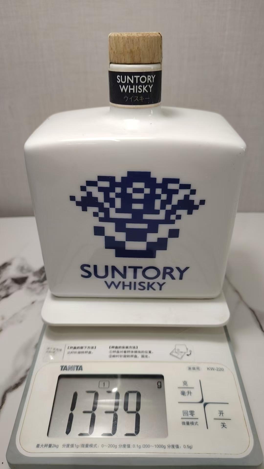 山崎17年 1990年 山崎蒸馏所 绝版金花标 「总裁就任纪念」有田烧