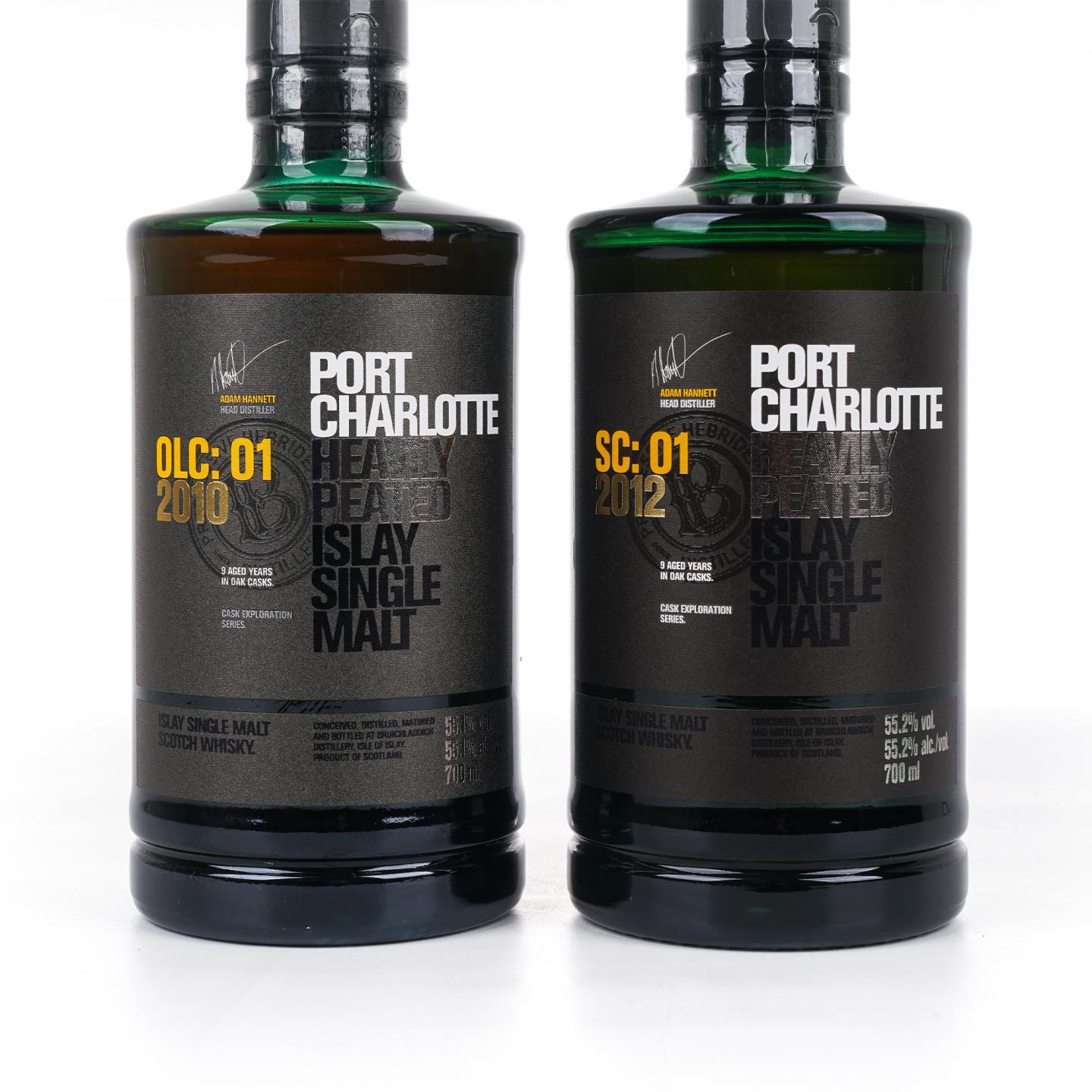 Bruichladdich 布赫拉迪 波夏 橡木桶探索系列12版/01版 2瓶组