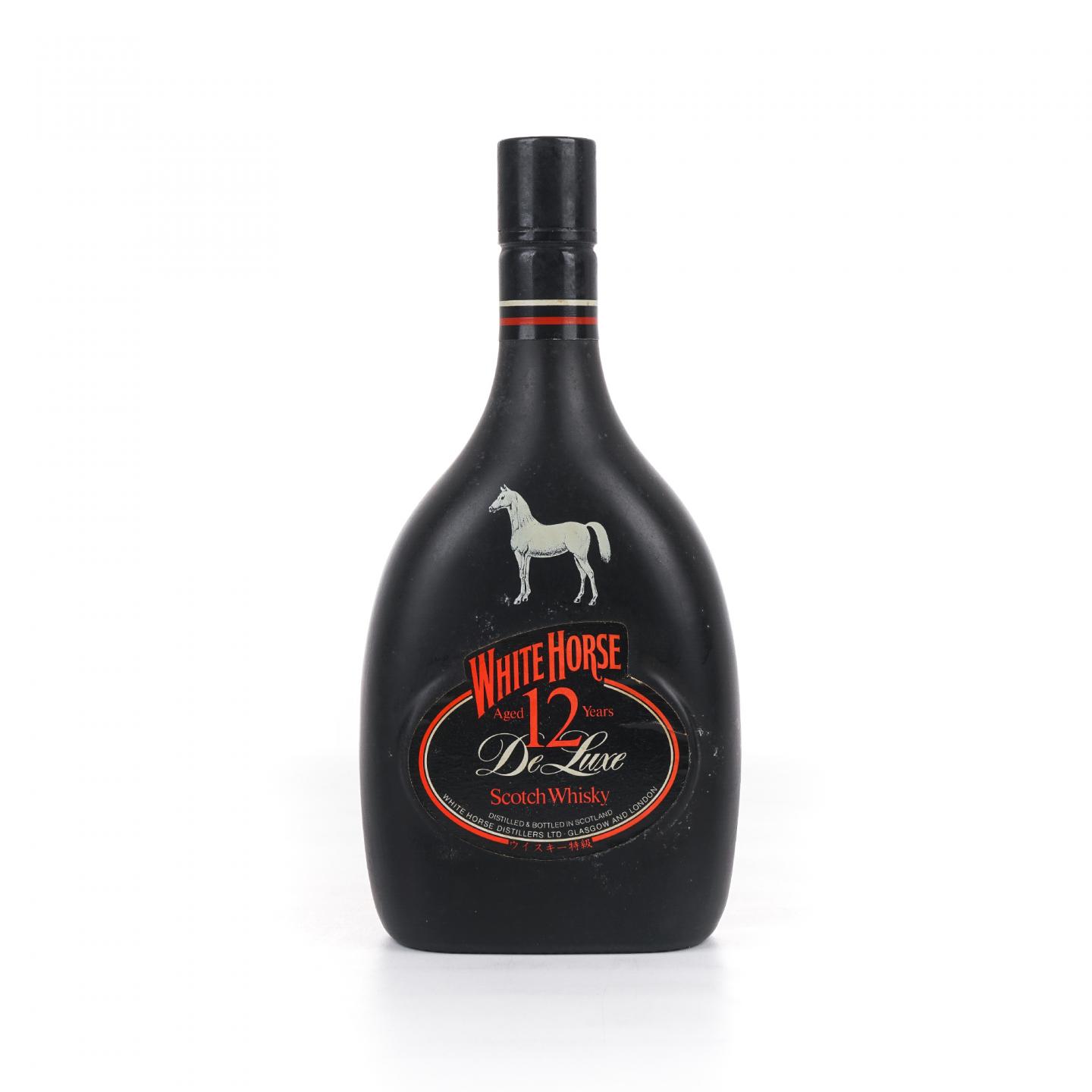 White Horse 白马 12年 1980s 特级 黑瓷瓶 750ml 43%