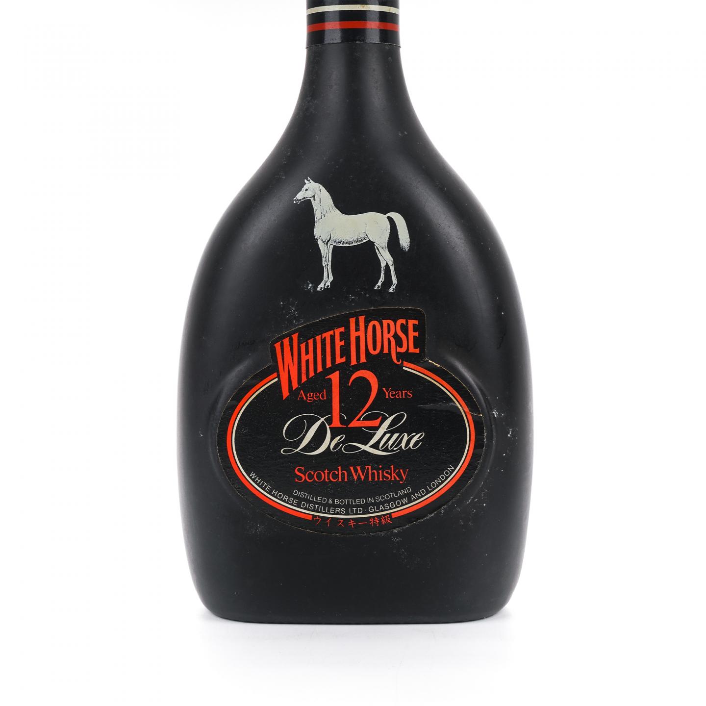 White Horse 白马 12年 1980s 特级 黑瓷瓶 750ml 43%