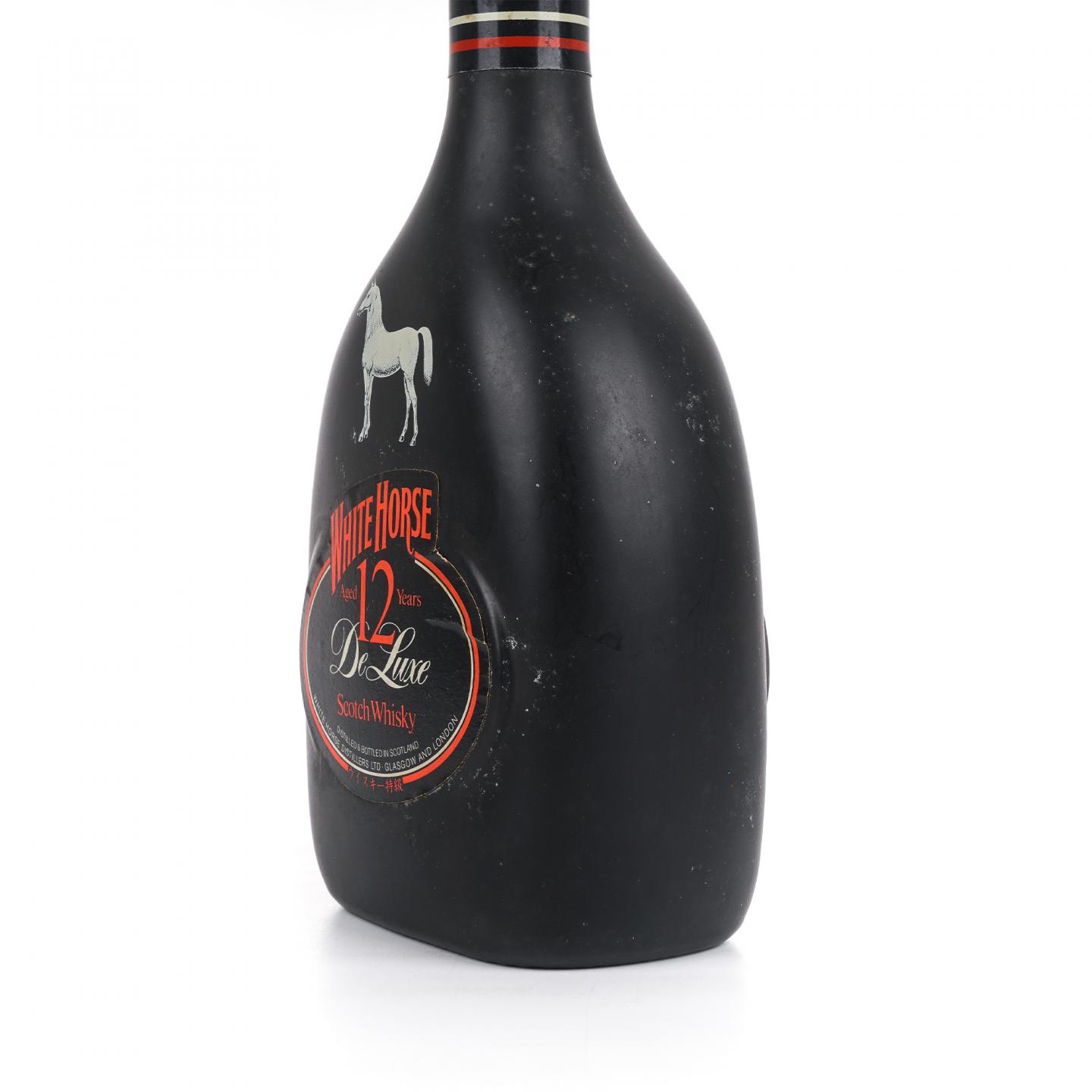 White Horse 白马 12年 1980s 特级 黑瓷瓶 750ml 43%