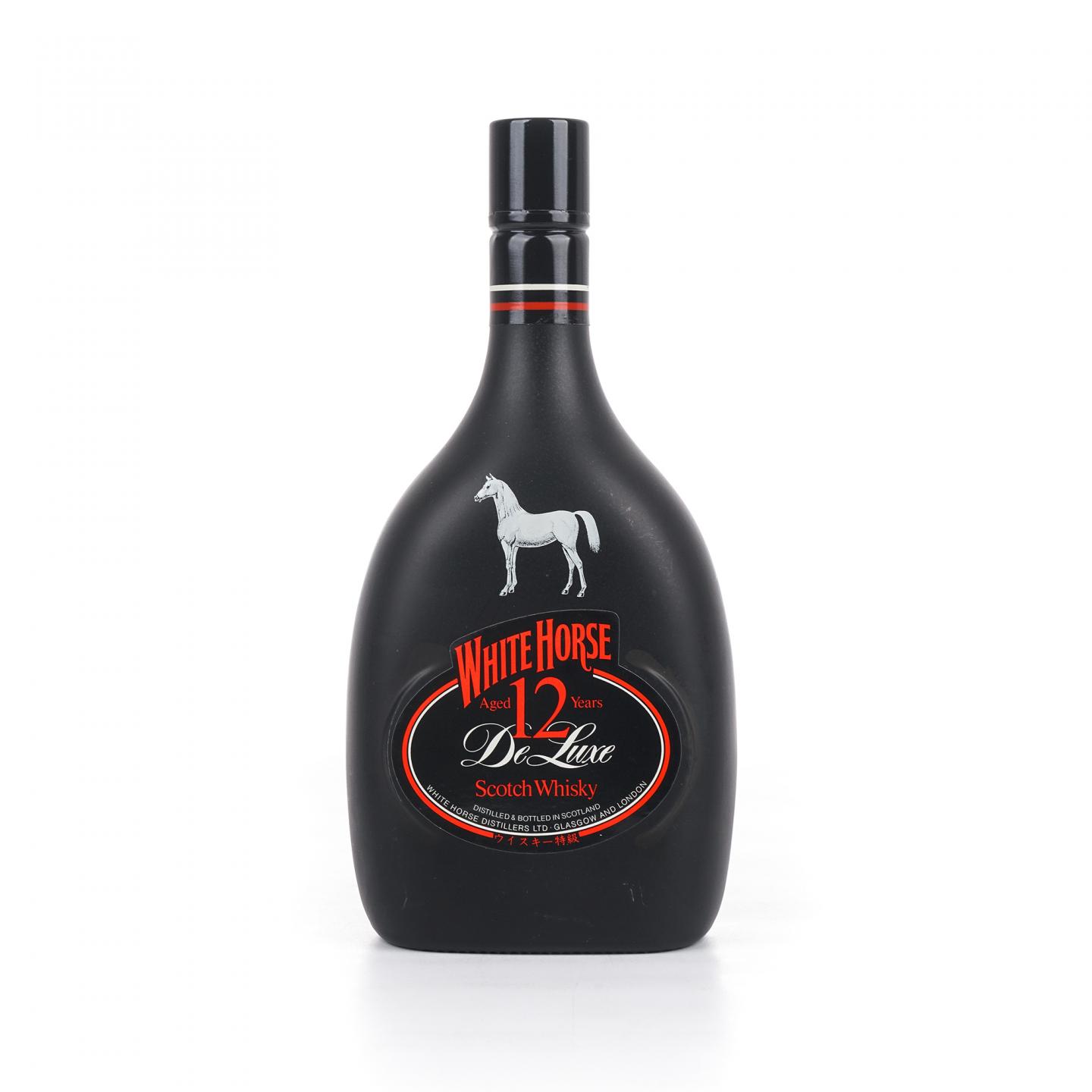 White Horse 白马 12年 1980s 特级 黑瓷瓶 750ml 43%Vol.