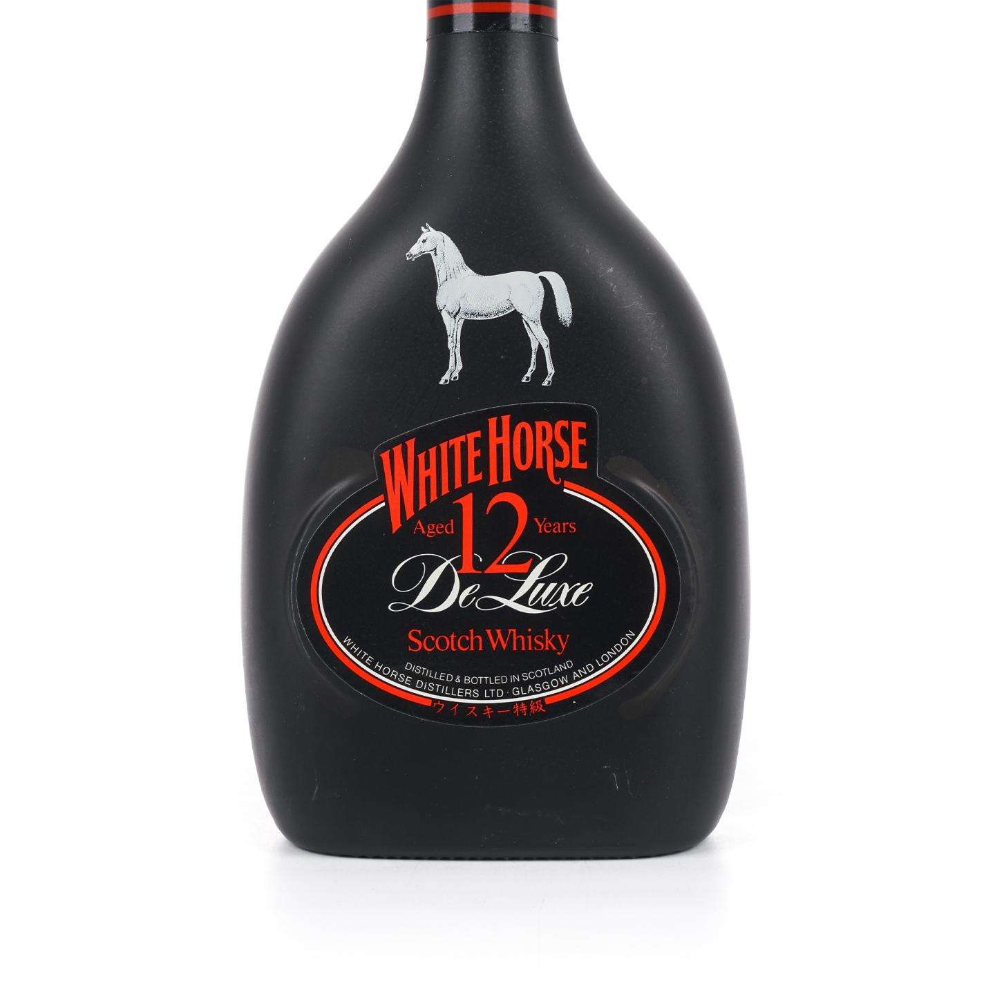White Horse 白马 12年 1980s 特级 黑瓷瓶 750ml 43%Vol.