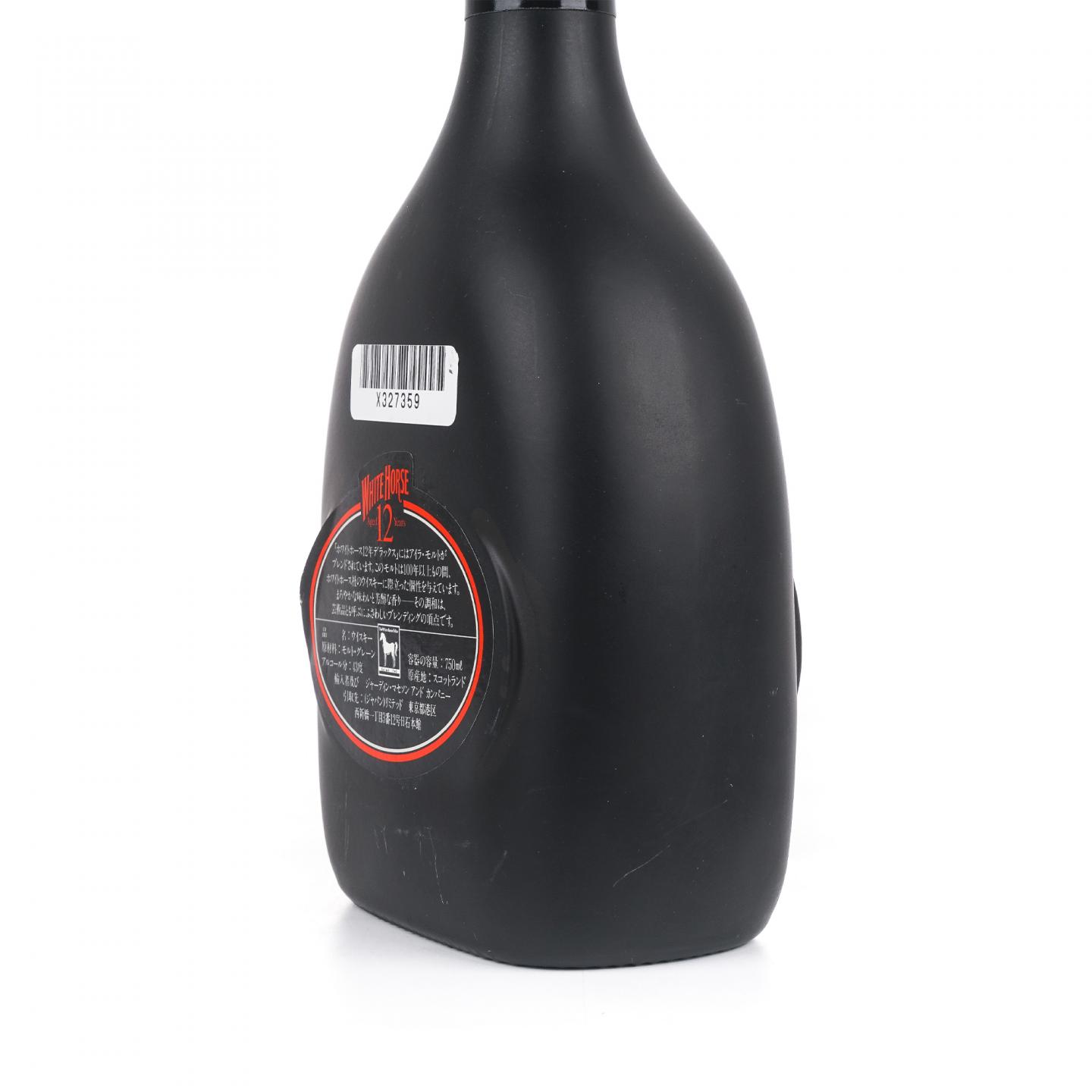 White Horse 白马 12年 1980s 特级 黑瓷瓶 750ml 43%Vol.