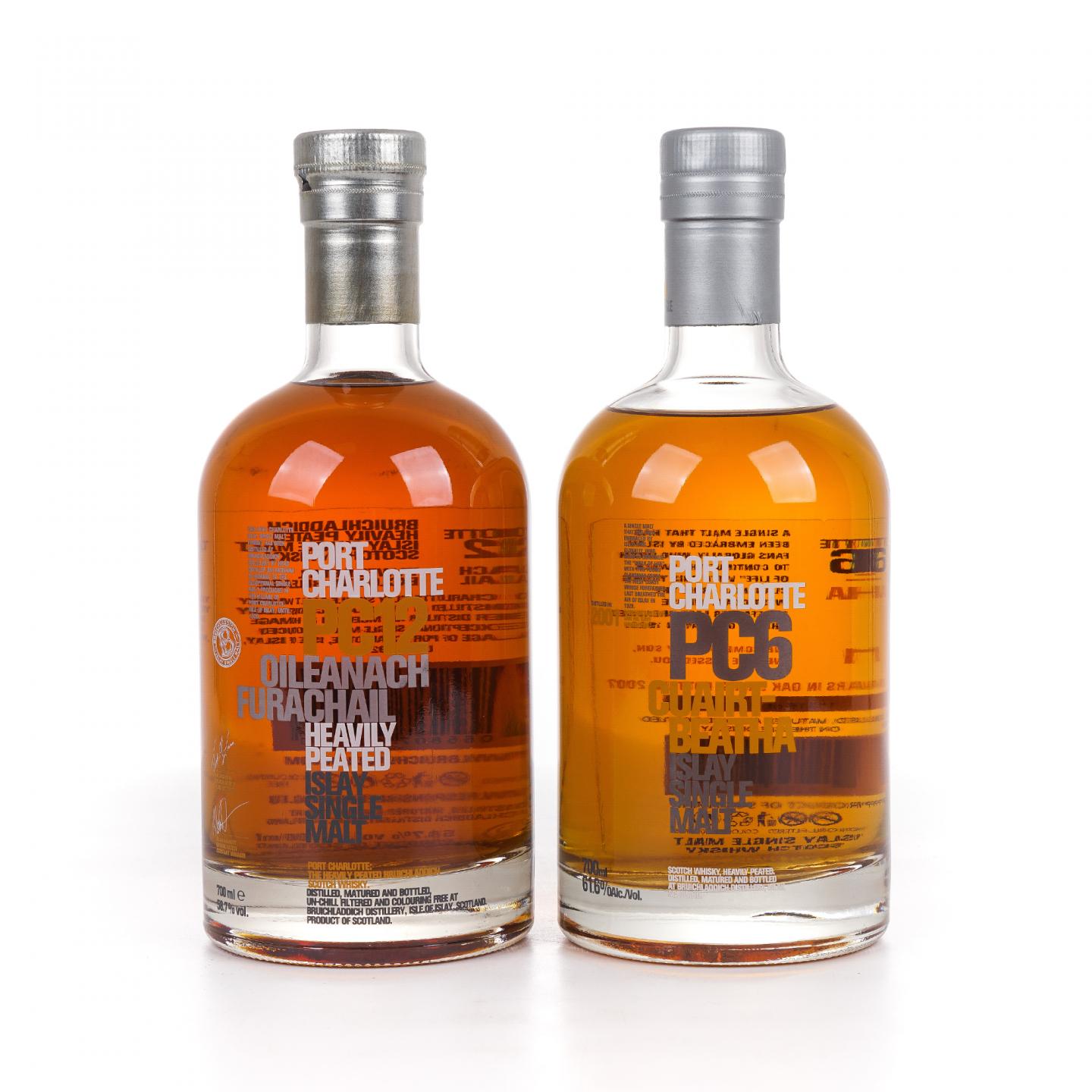 Bruichladdich 布赫拉迪 波夏系列 PC 6/12 2瓶组