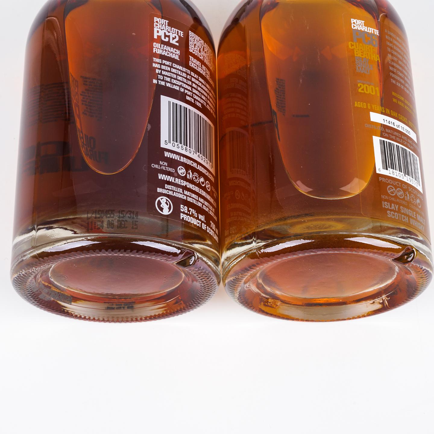 Bruichladdich 布赫拉迪 波夏系列 PC 6/12 2瓶组