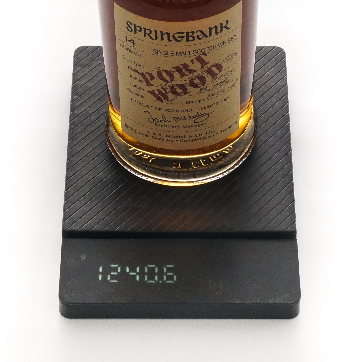 Springbank 云顶 14年 1989-2004 波特风味桶