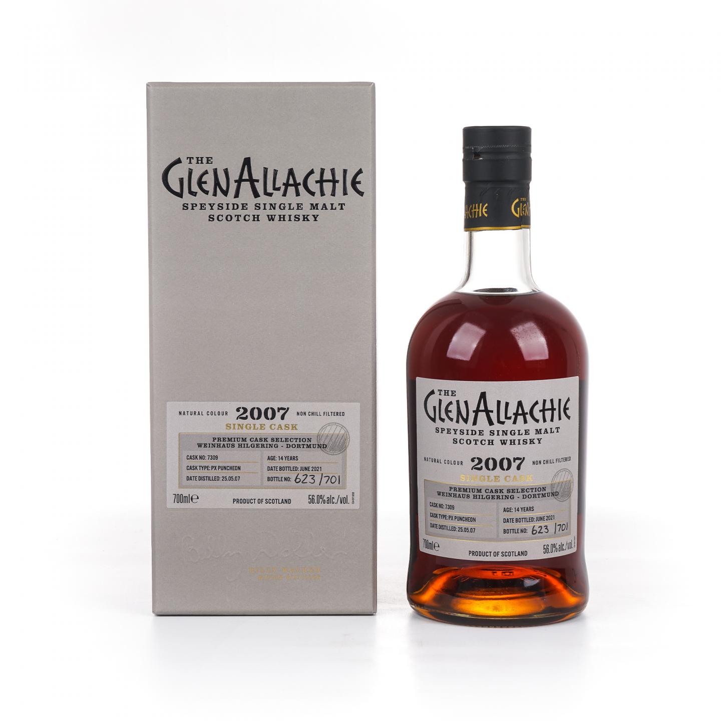 Glenallachie 格兰纳里奇 14年 2007-2021 雪莉单桶#7309