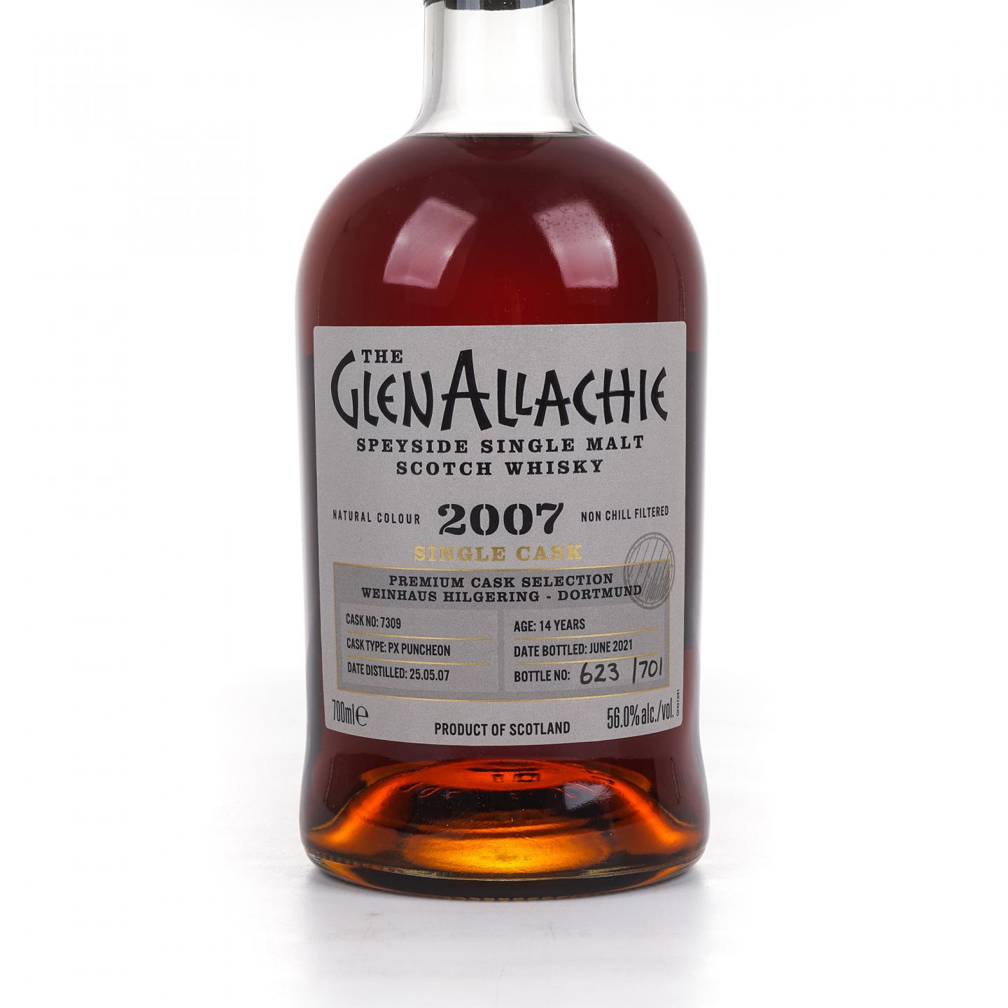 Glenallachie 格兰纳里奇 14年 2007-2021 雪莉单桶#7309