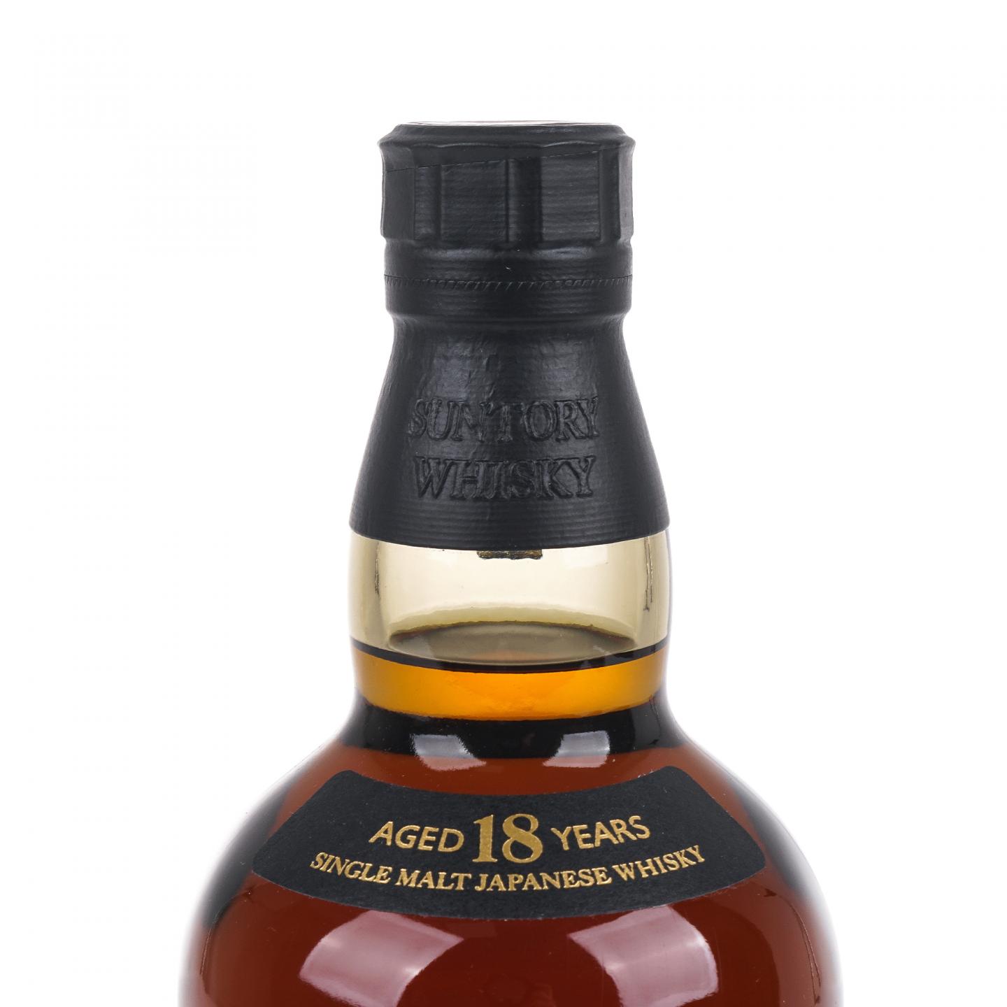 山崎 18年 金字黑标 No.1038780