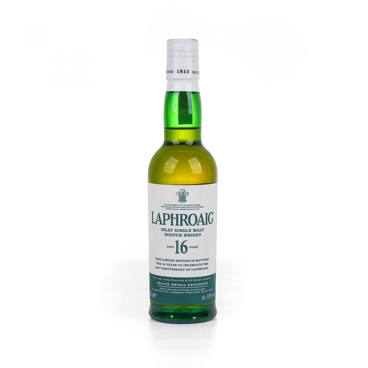 Laphroaig 拉弗格 16年 200周年纪念款 350毫升