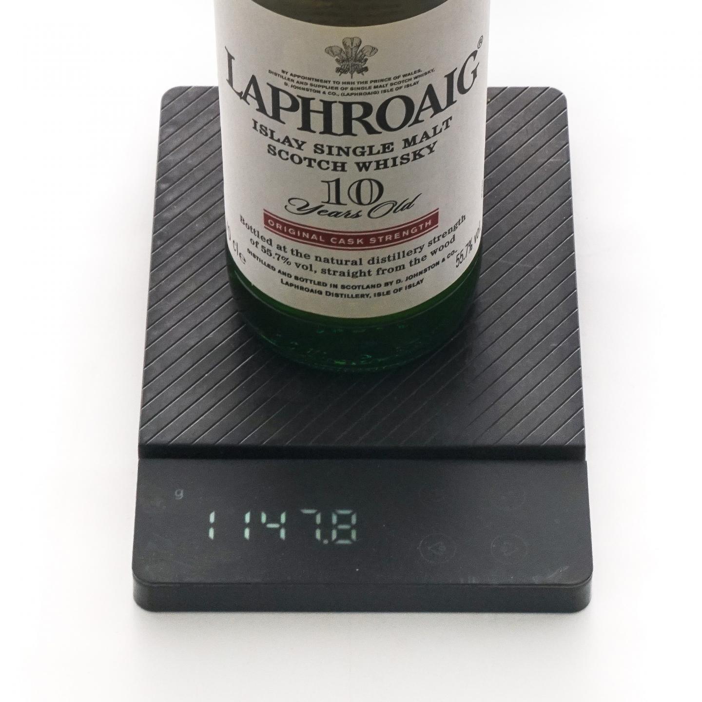 Laphroaig 拉弗格 10年 桶强 小红标 55.7%vol. 700ml