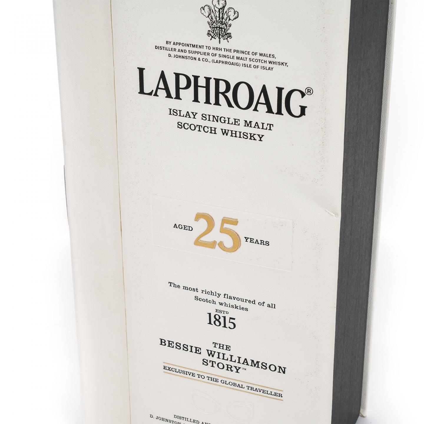 Laphroaig 拉弗格 25年 The Bessie Williamson Story 礼盒