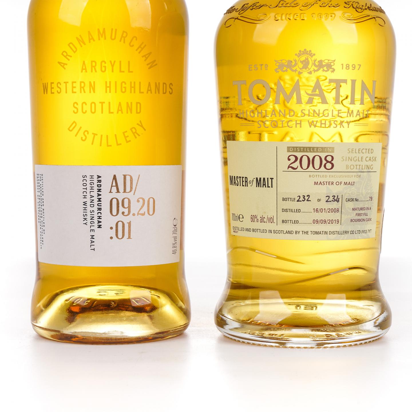 艾德麦康/汤马丁 高地单麦 2瓶组*700ml