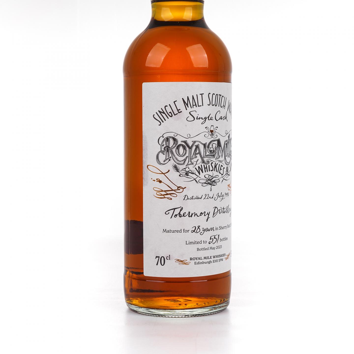 Tobermory 托伯莫里 28年 1994-2023 雪莉单桶#381018 RM