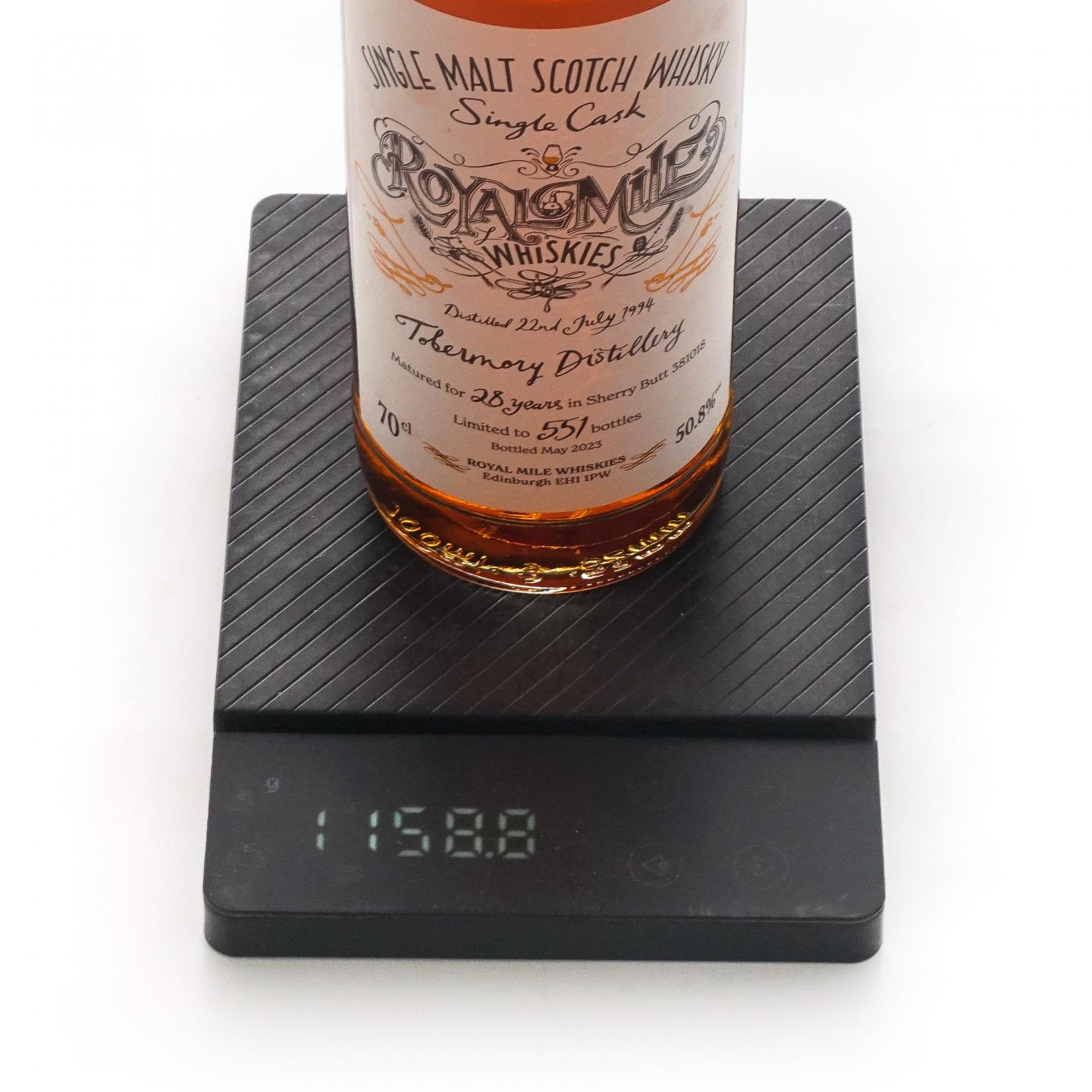 Tobermory 托伯莫里 28年 1994-2023 雪莉单桶#381018 RM