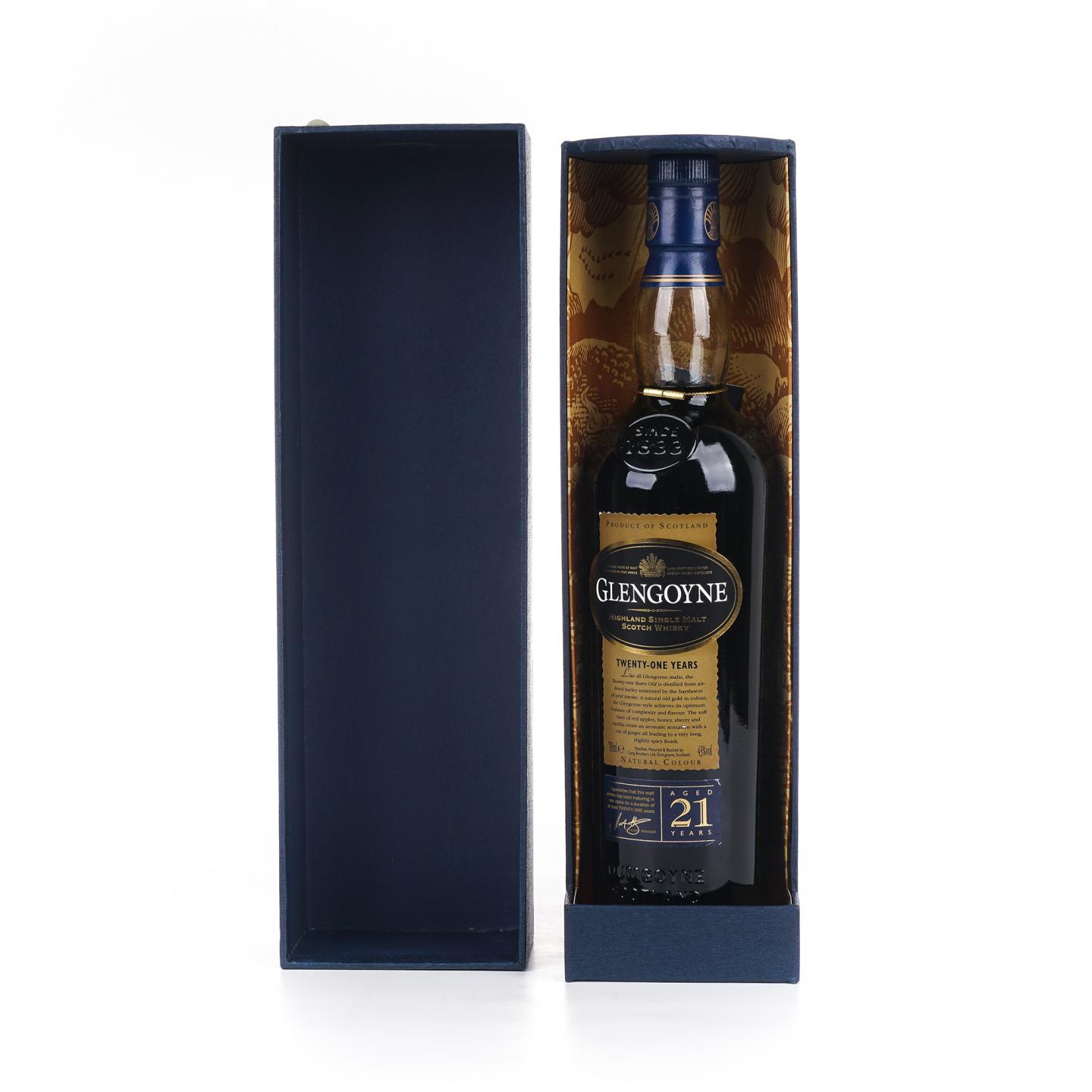 Glengoyne 格兰哥尼 21年 2012 单一麦芽 礼盒