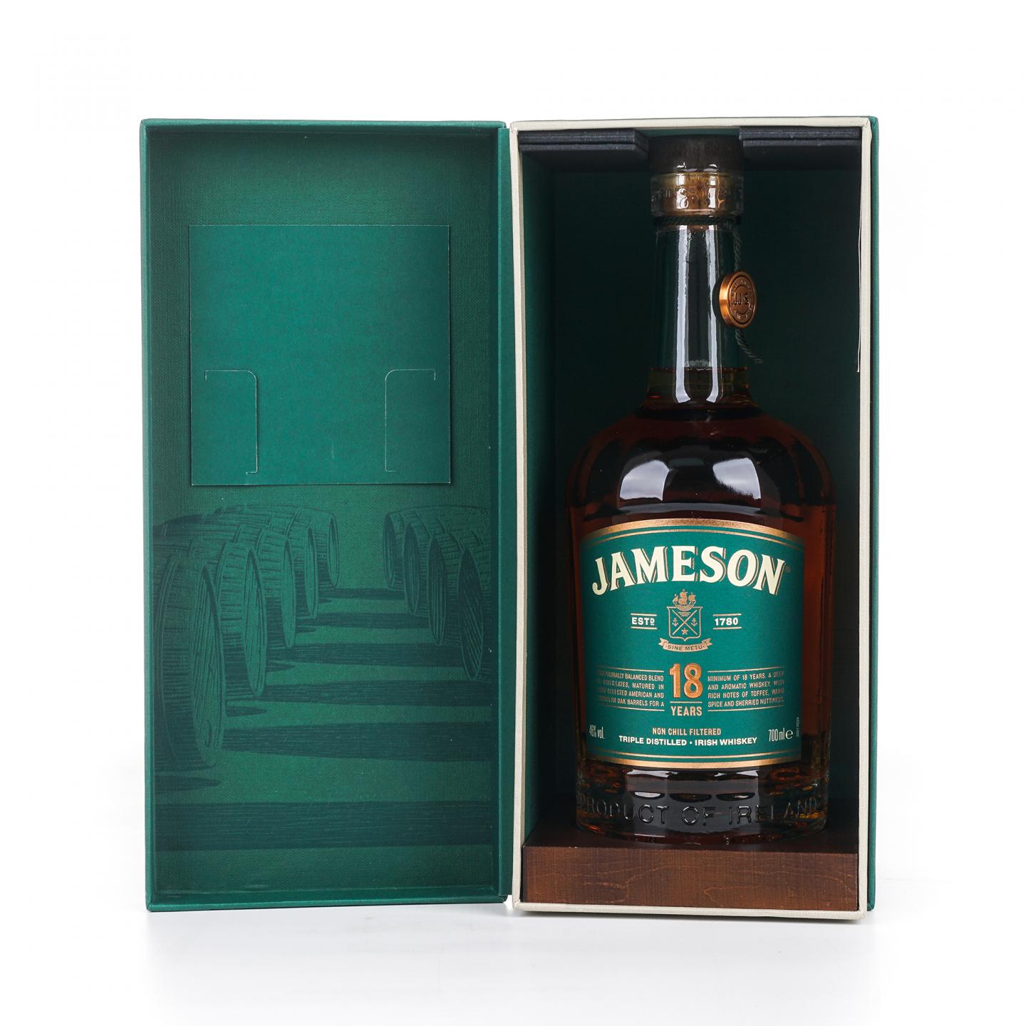 Jameson 尊美醇 18年 2022 爱尔兰威士忌 调和