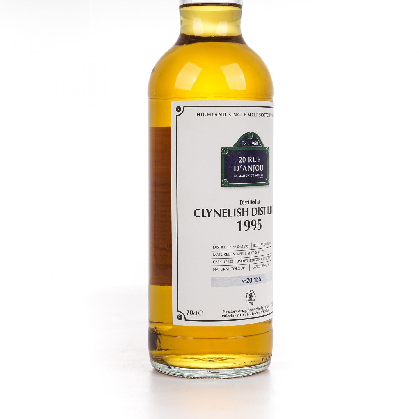 Clynelish 克里尼利基 1995-2019 雪莉单桶#2158 SV
