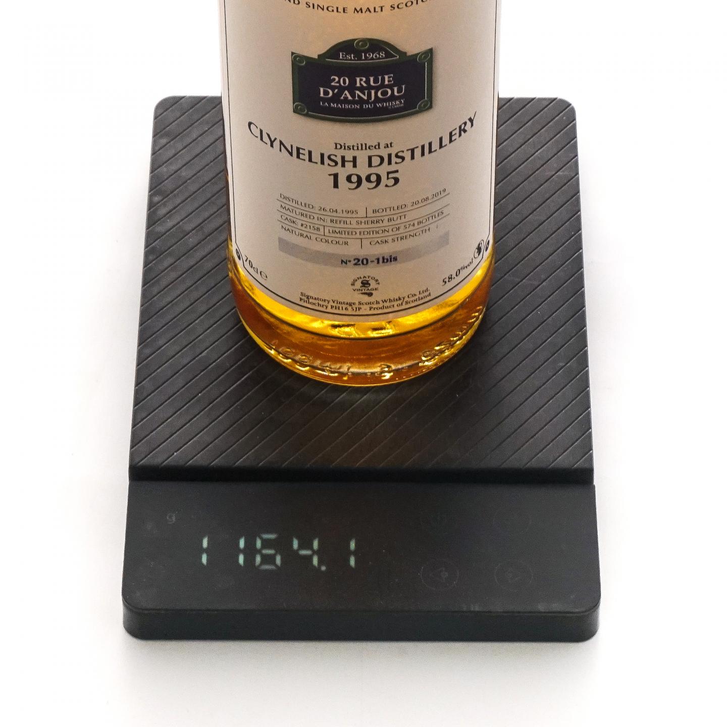 Clynelish 克里尼利基 1995-2019 雪莉单桶#2158 SV