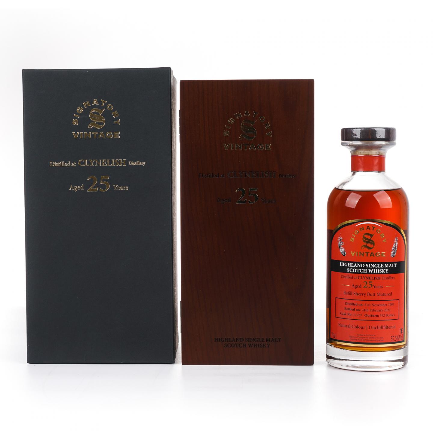 Clynelish 克里尼利基 25年 1995-2021 雪莉桶#11237 SV 行货