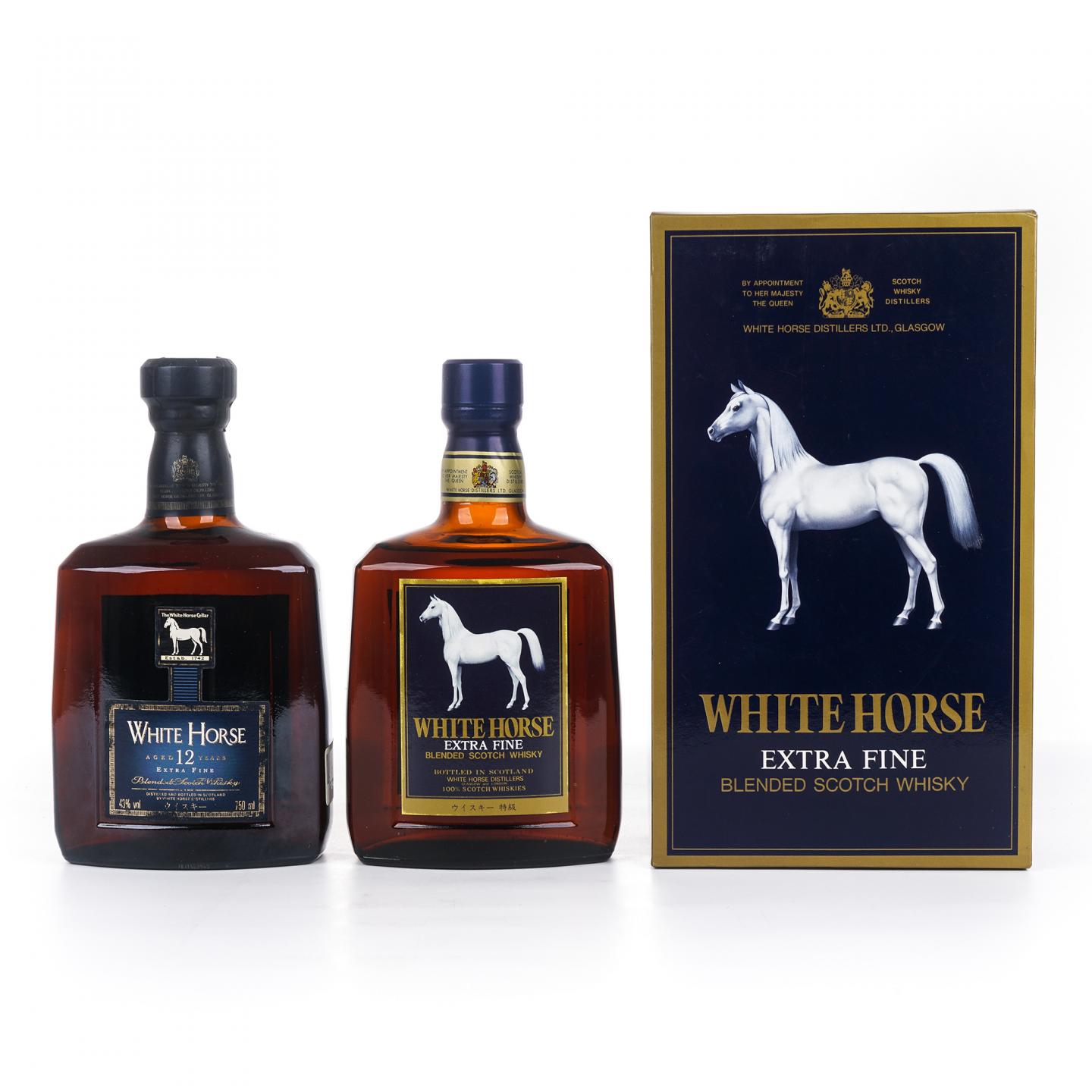 White Horse 白马 12年/Extra Fine 750ml*2
