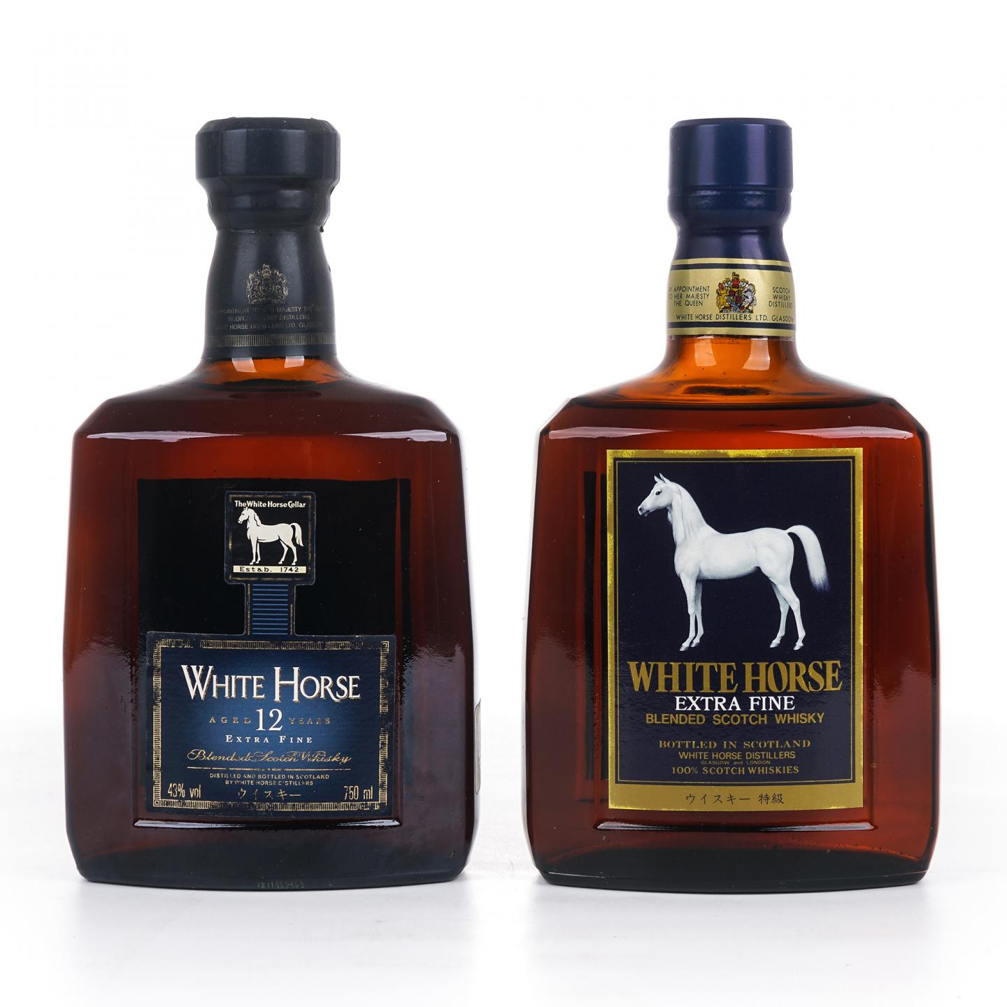 White Horse 白马 12年/Extra Fine 750ml*2