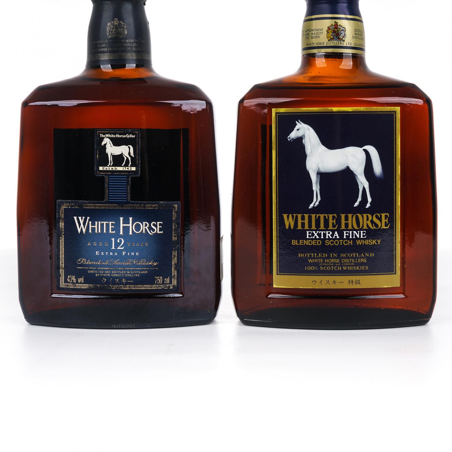White Horse 白马 12年/Extra Fine 750ml*2