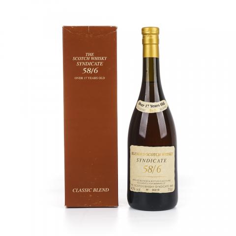 SYNDICATE 58/6 over17年 苏格兰调和威士忌 750ml