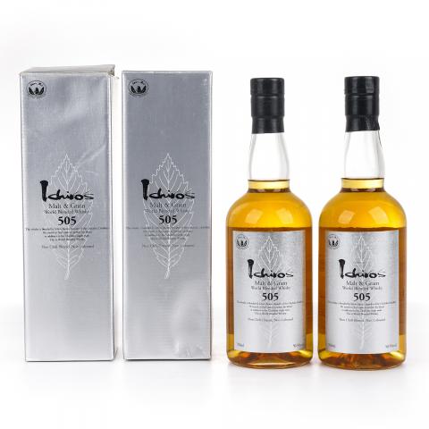 Ichiro’s Malt & Grain 秩父出品 银叶 505 世界调和 2瓶组