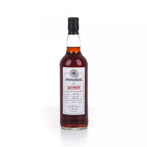 Springbank 云顶 5年 2019-2024 雪莉桶 云顶协会