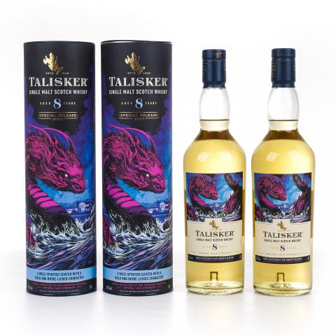 Talisker 泰斯卡 8年 2021 SR 行货 2瓶组