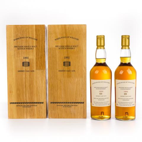 秘密斯佩塞 1992 Whirlwind of Williami 雪莉桶 单麦 2瓶组